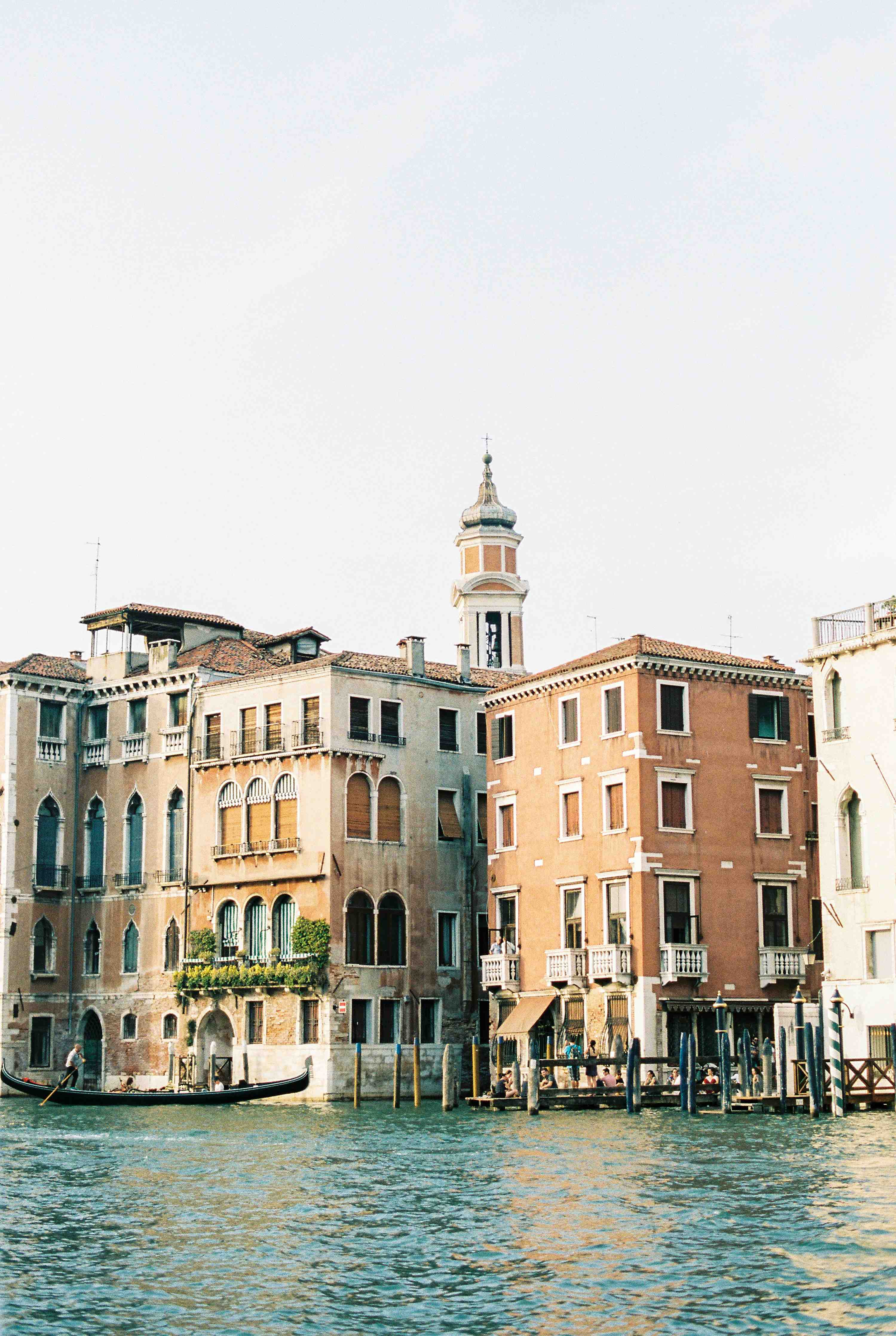 Große Wandbilder-Venedig Kanal Sommerblick