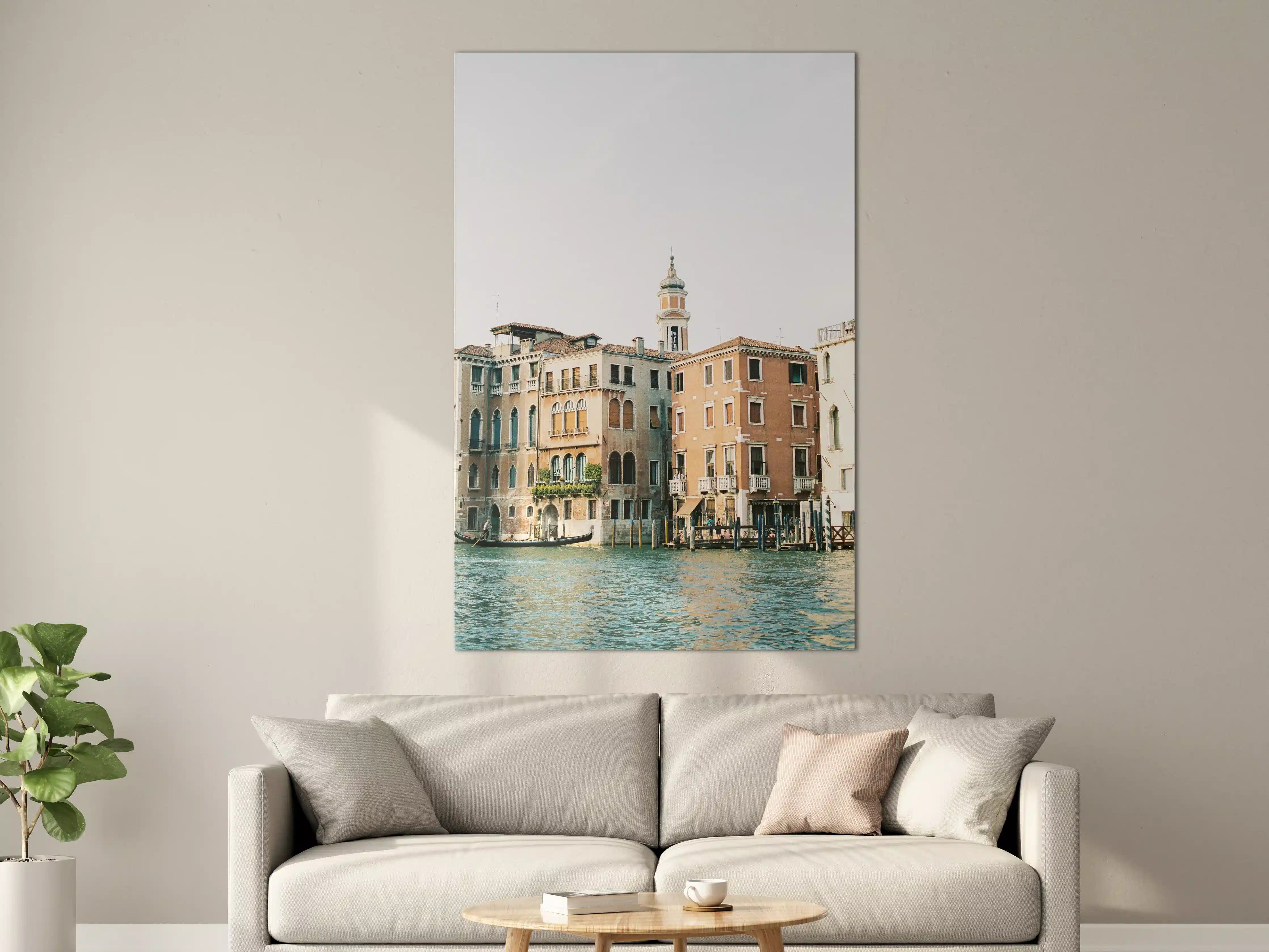 Große Wandbilder - Venedig Kanal Sommerblick