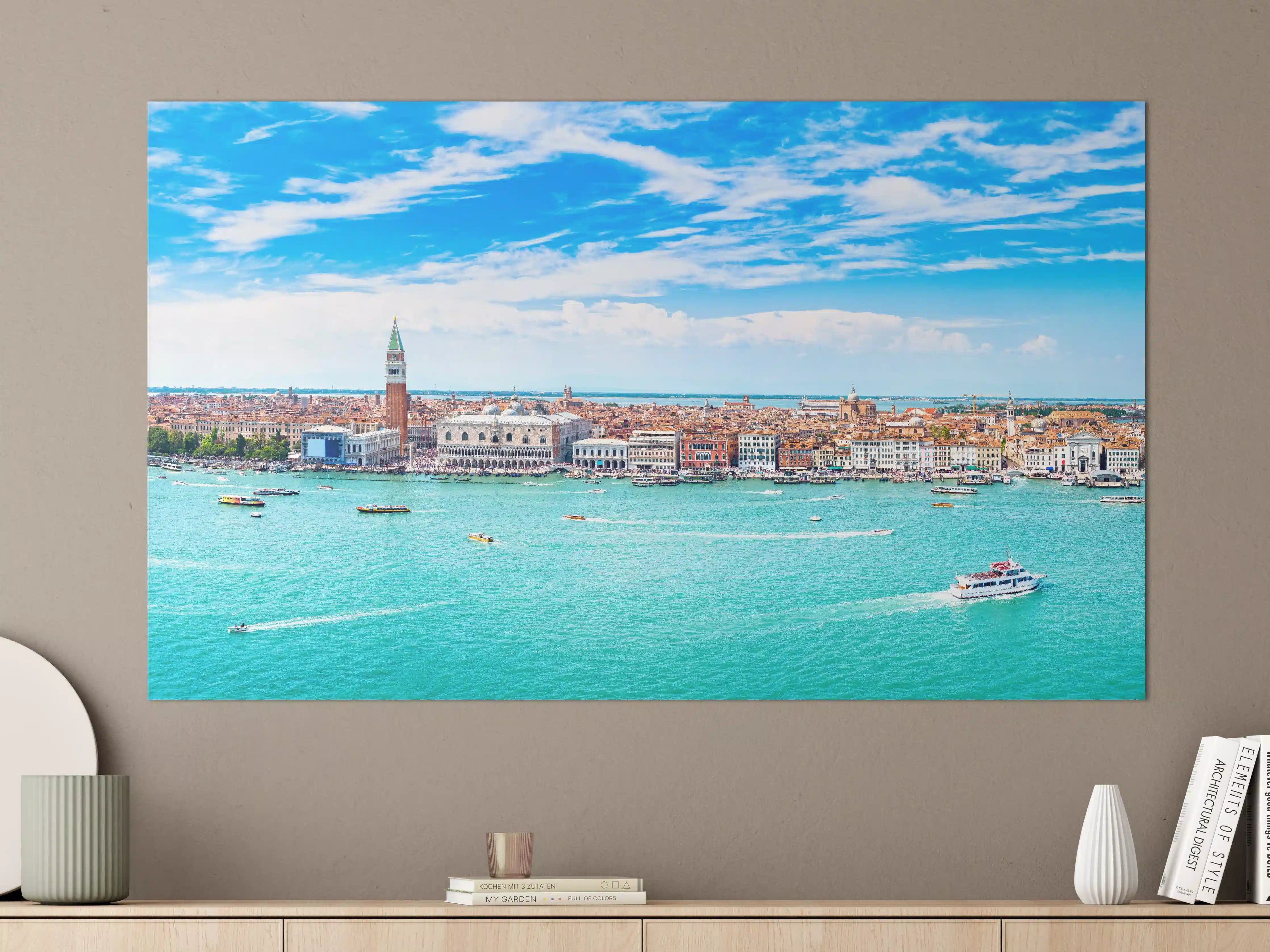 Große Wandbilder - Venedig Panoramaluftaufnahme