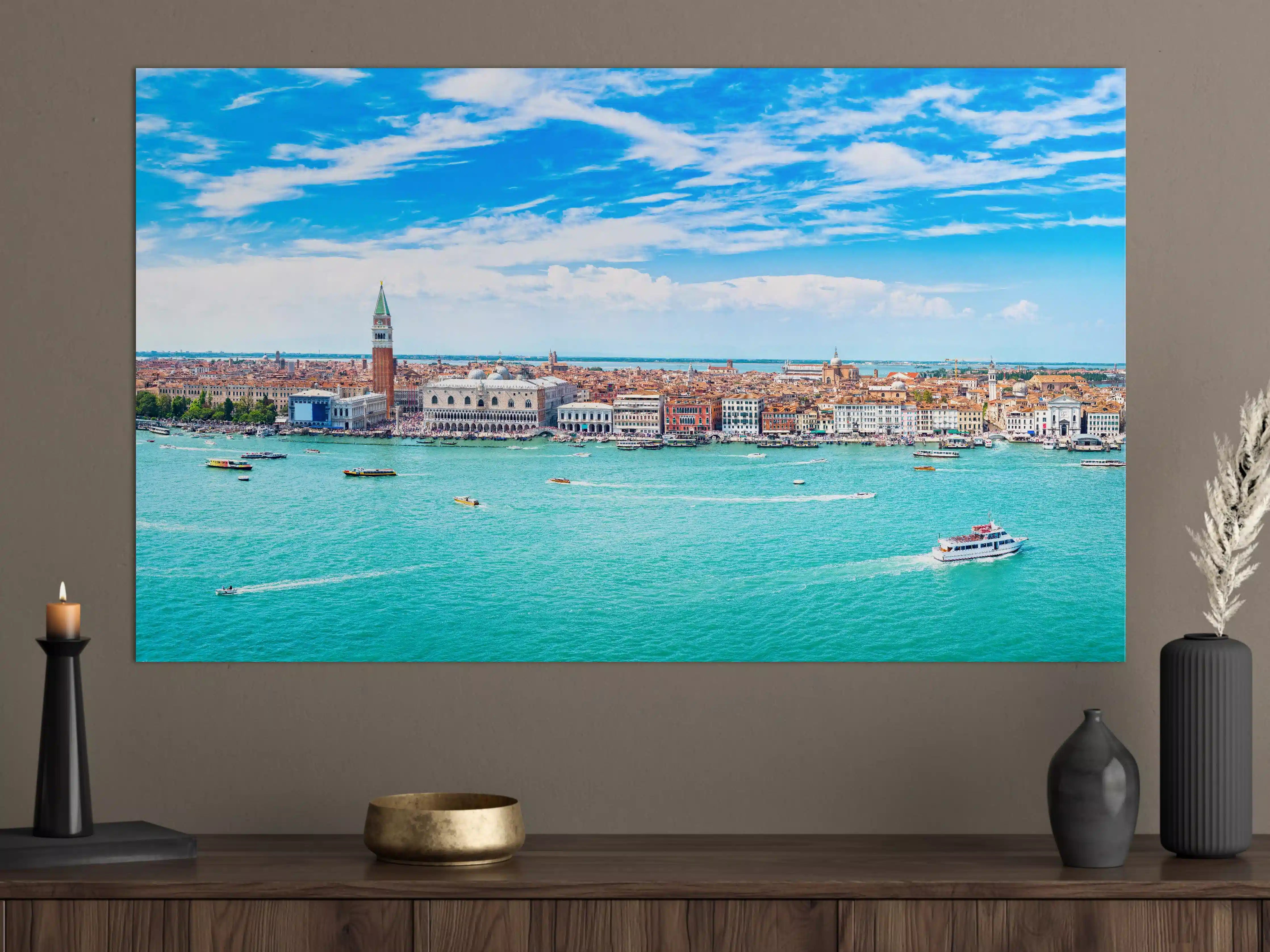 Große Wandbilder - Venedig Panoramaluftaufnahme