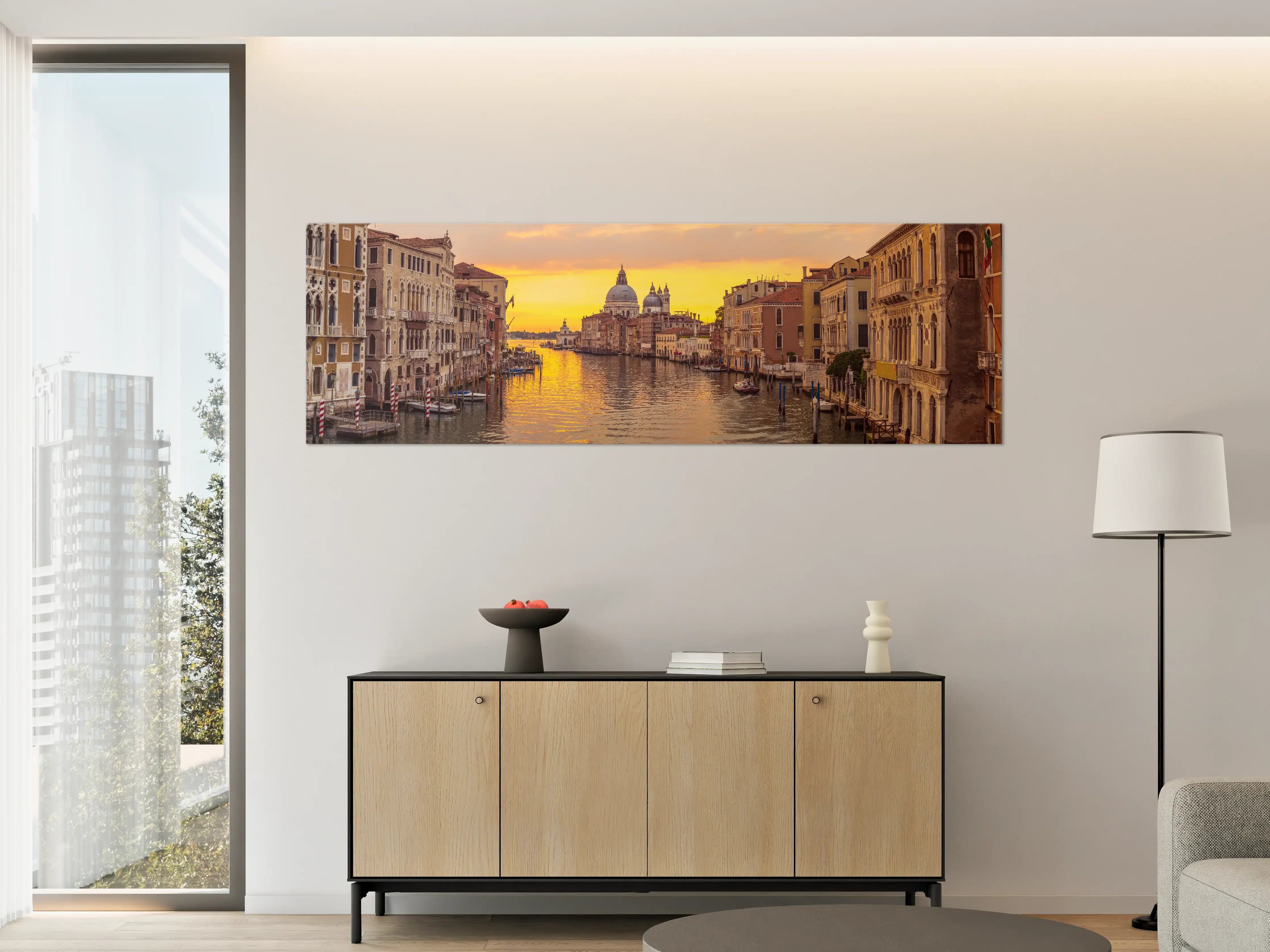 Große Wandbilder - Venedig Skyline Sonnenuntergang