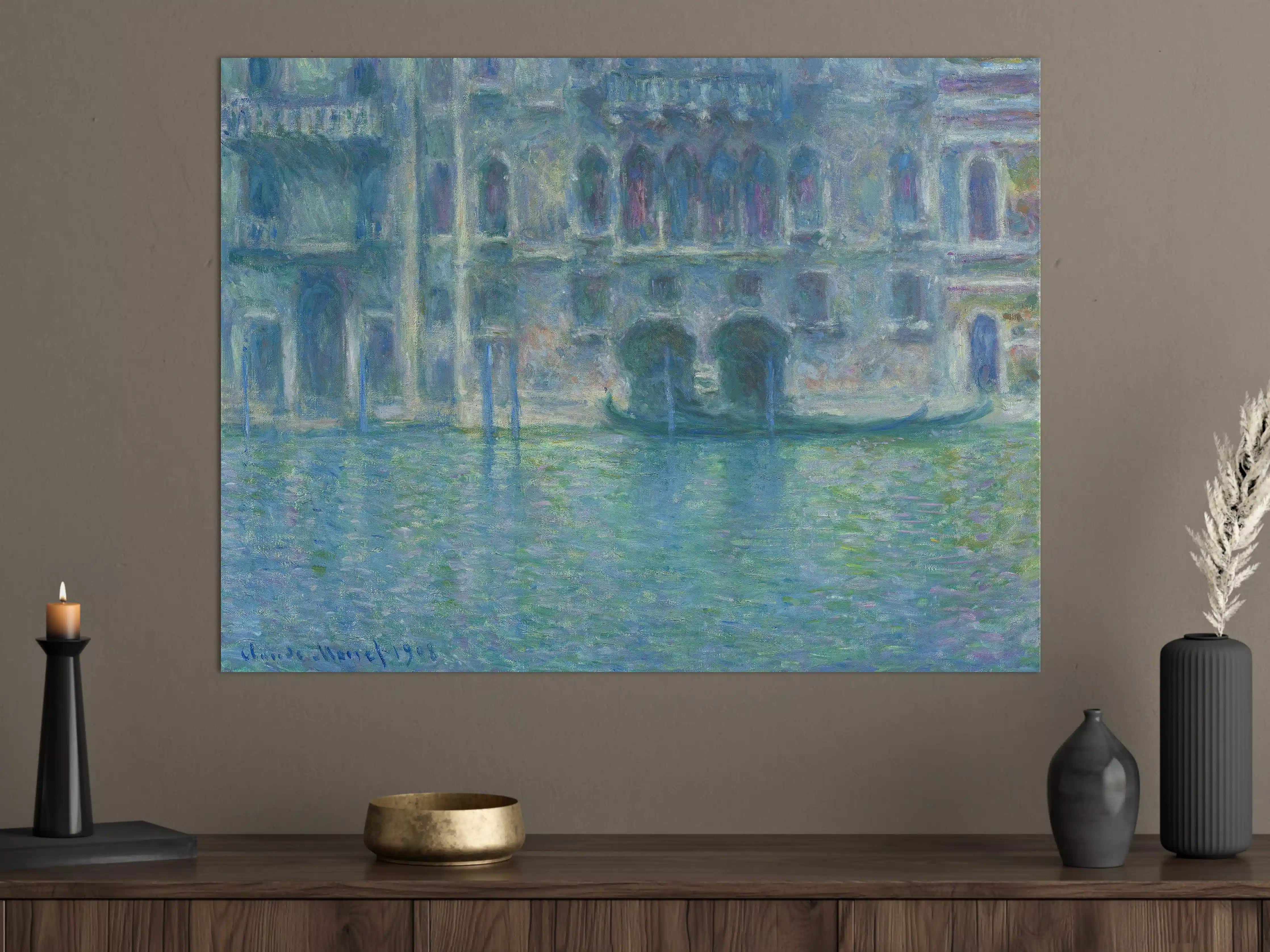 Große Wandbilder - Venetian Canal Sunset
