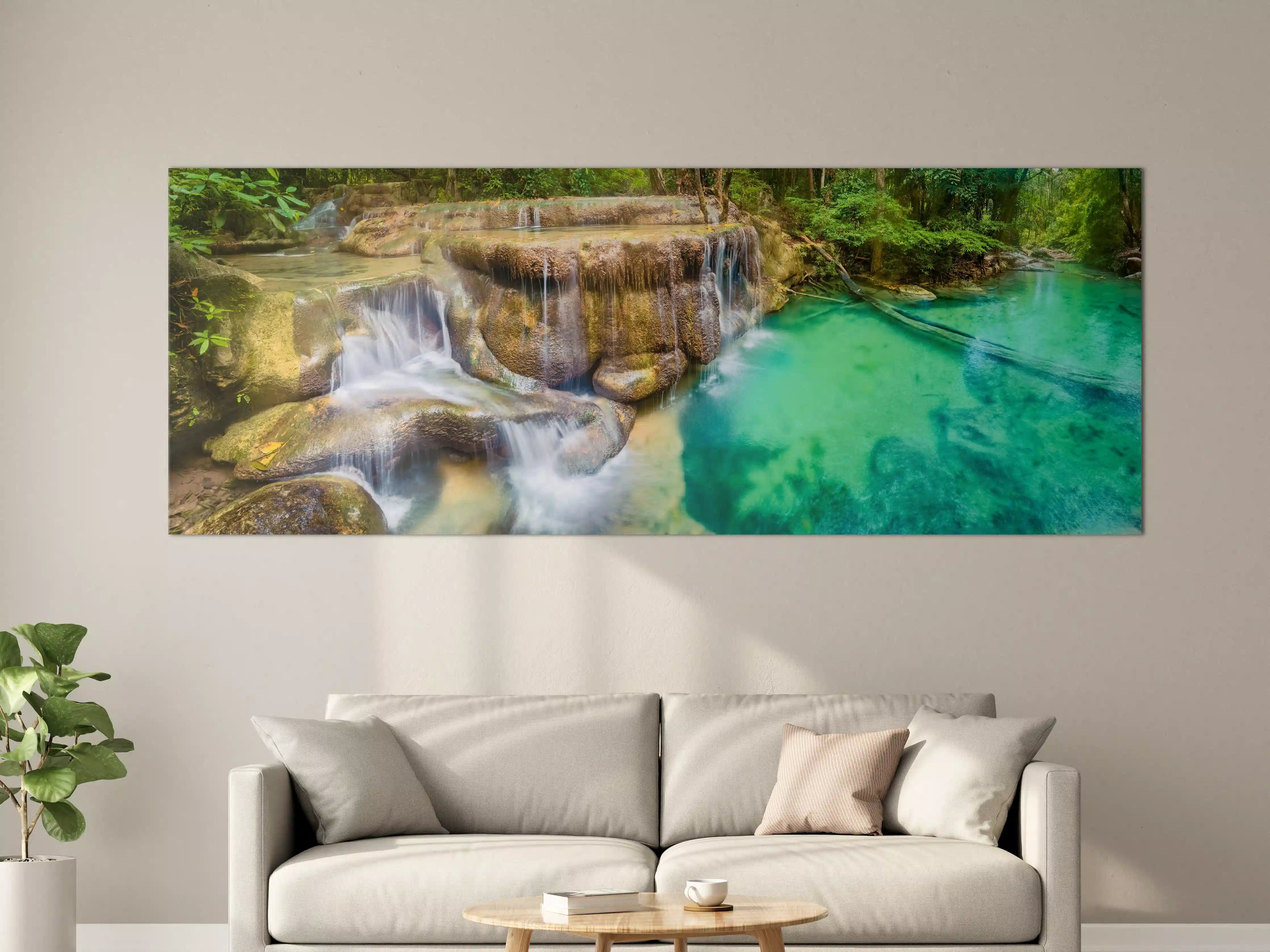 Große Wandbilder - Verborgene Oase im Regenwald