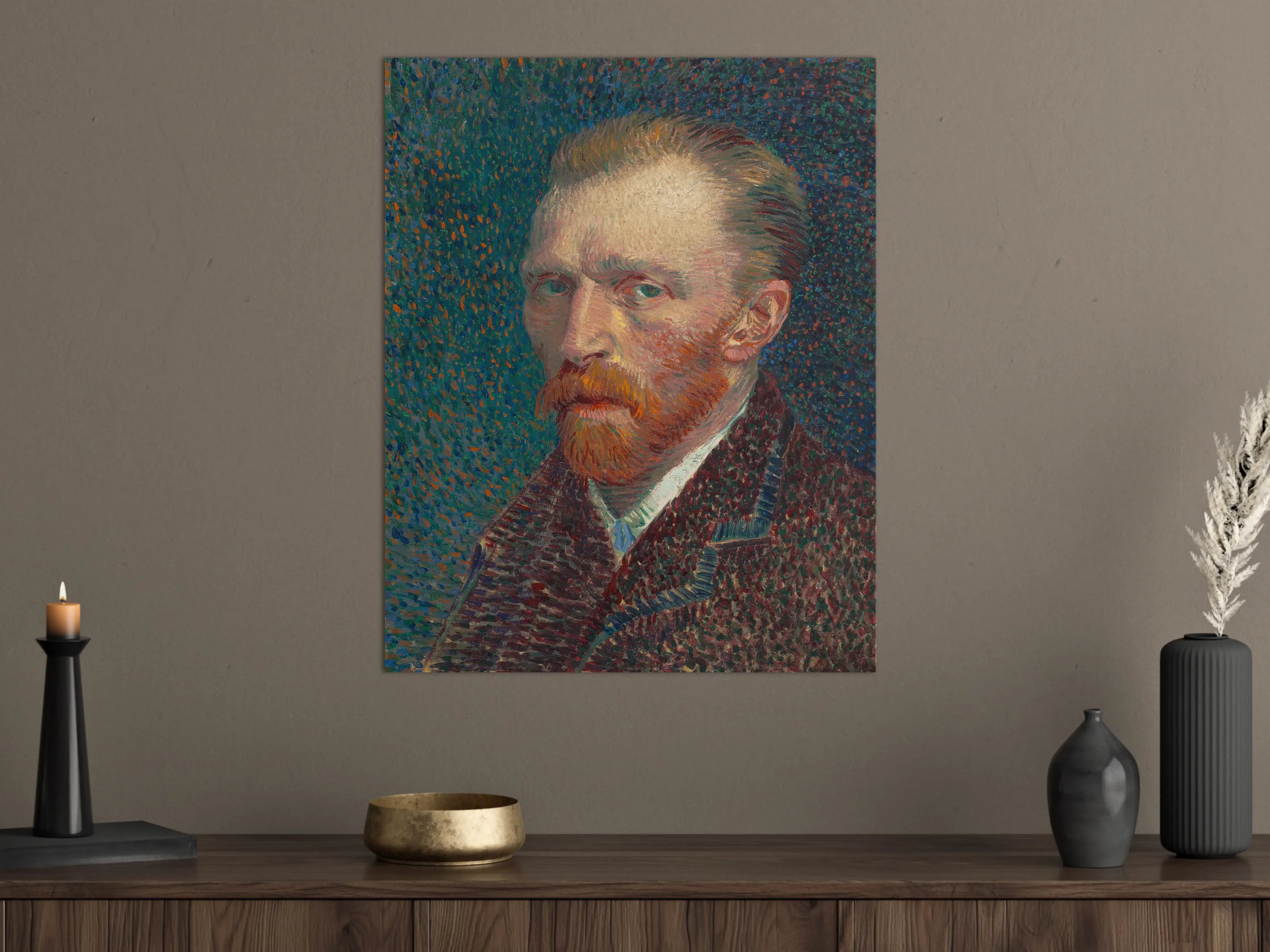 Große Wandbilder - Vintage-Porträt im impressionistischen Stil