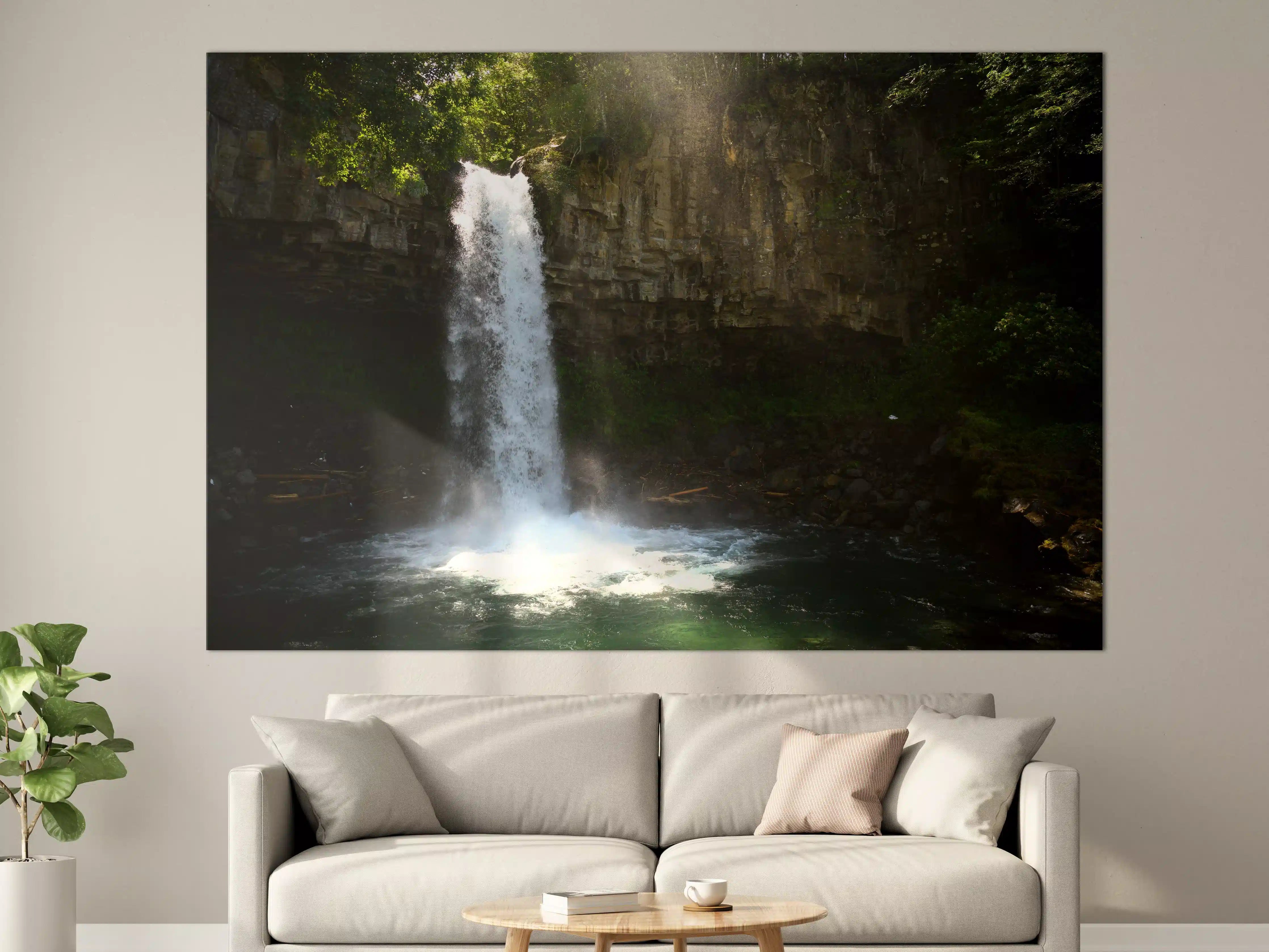 Große Wandbilder - Wancheng - Wasserfall