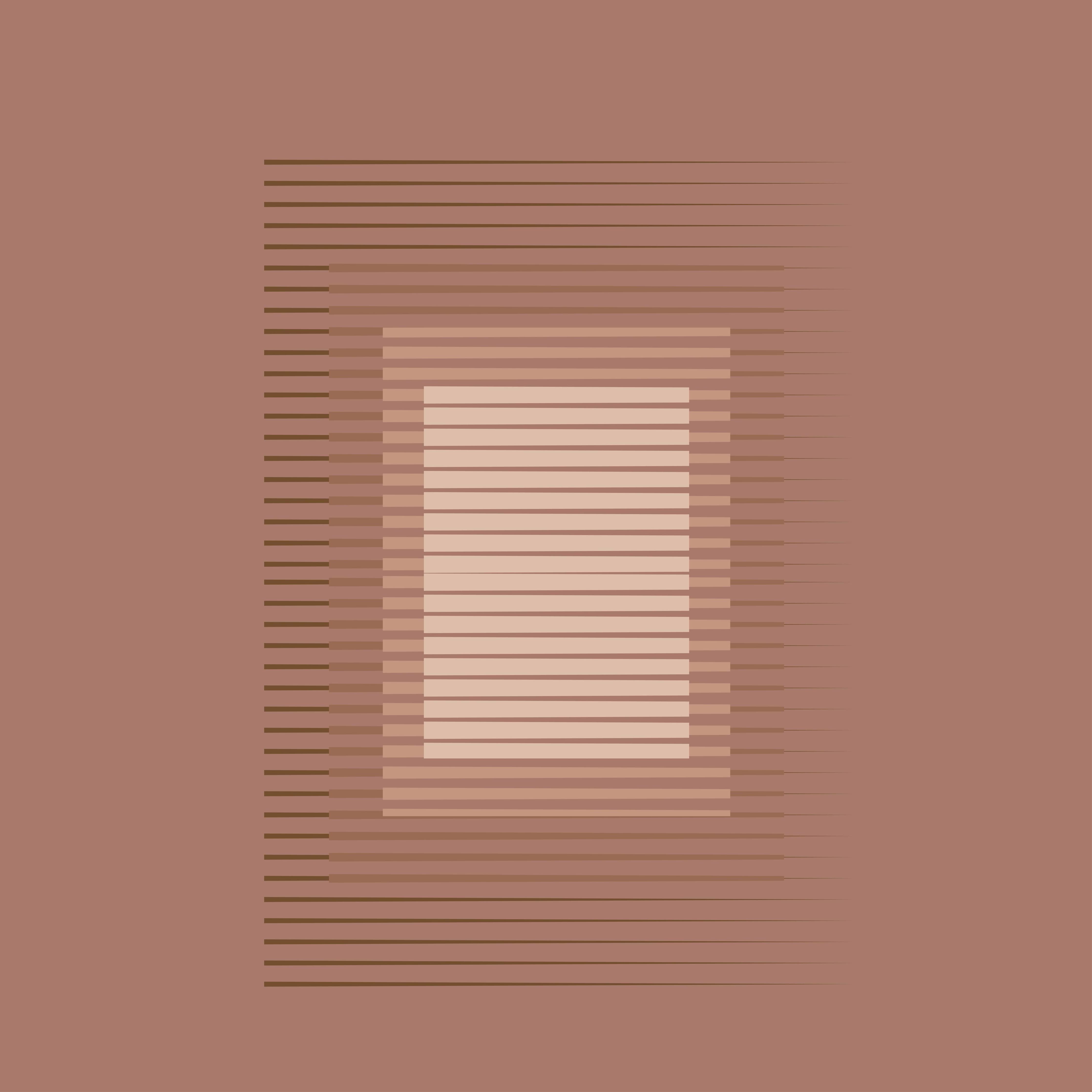 Große Wandbilder-Warme Braun-Töne mit Linienmuster