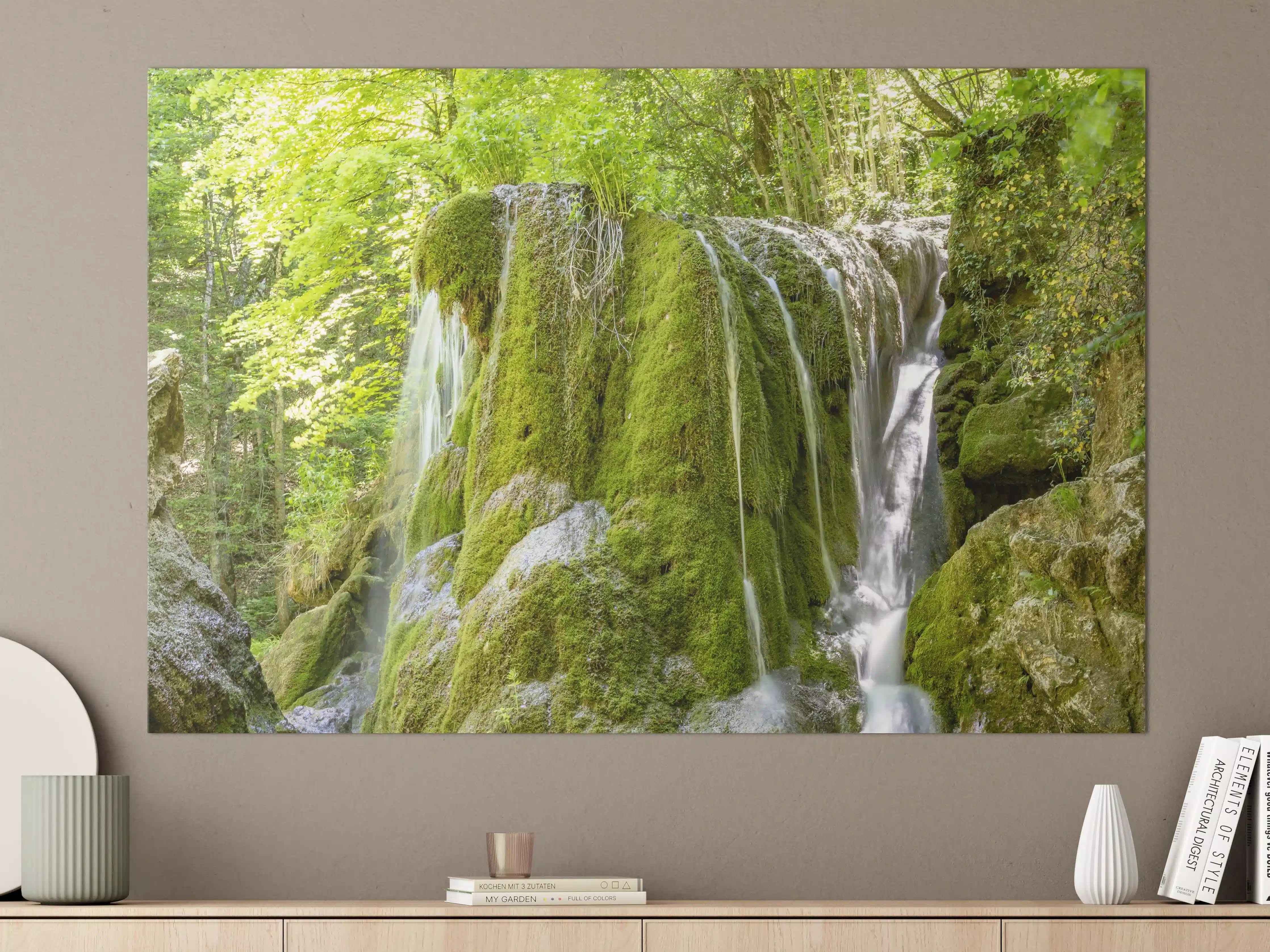 Große Wandbilder - Wasserfall im Wald - Sevastopol