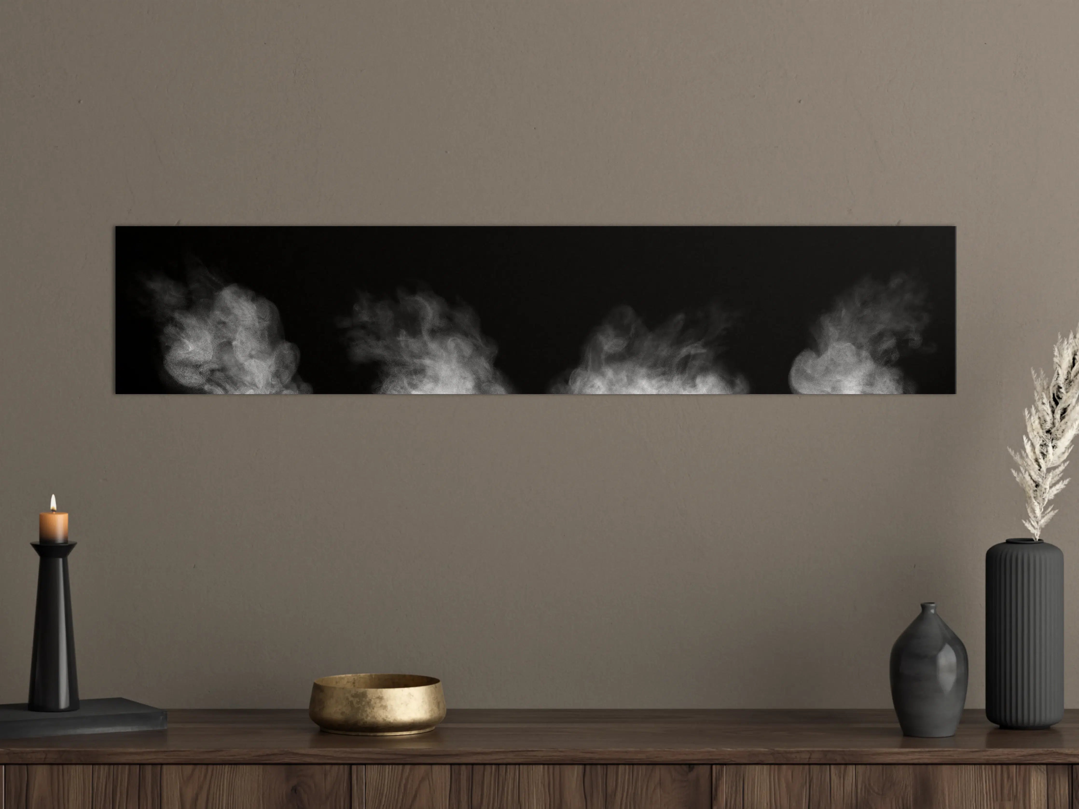 Große Wandbilder - Weißer Dampf
