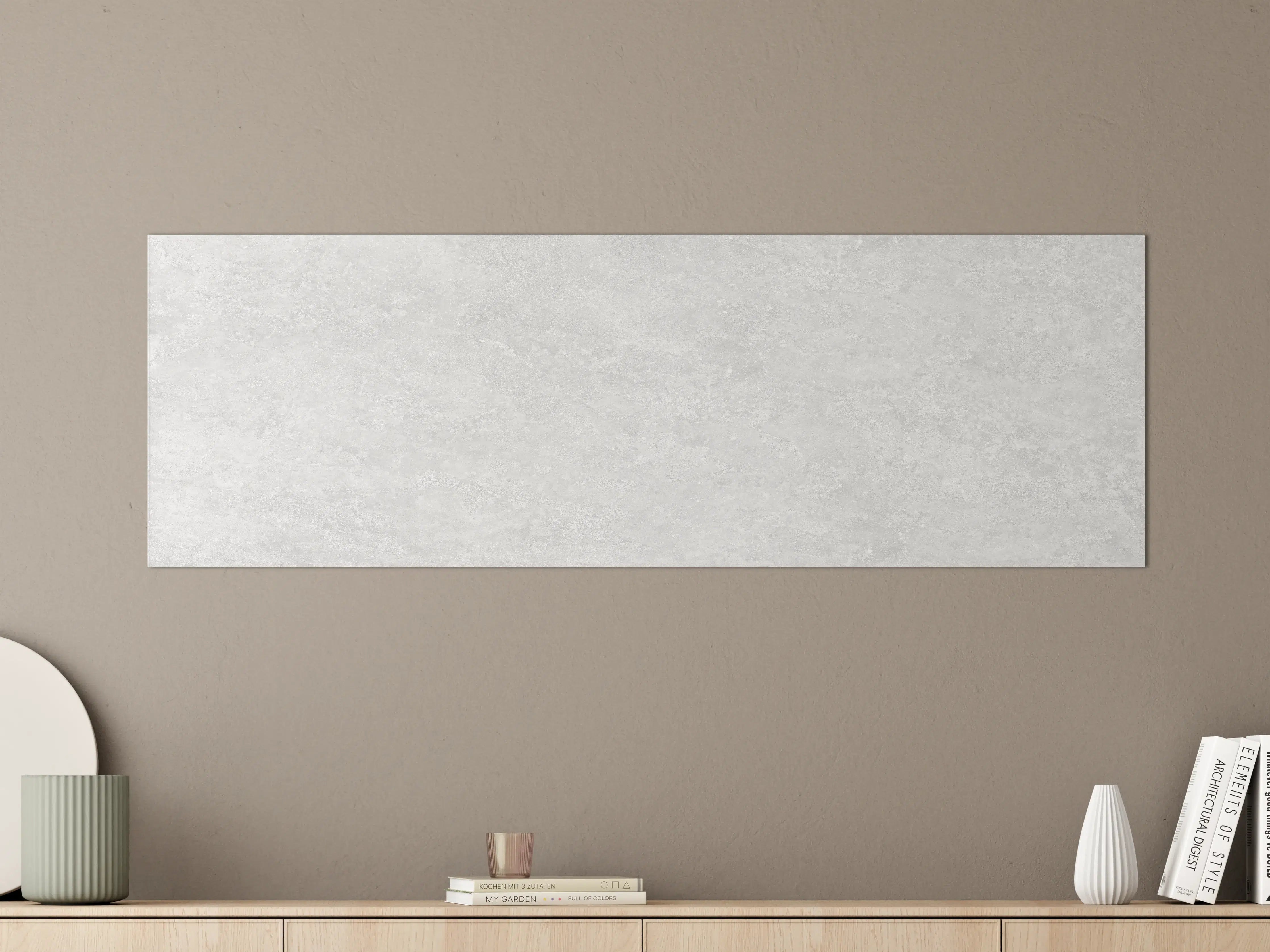 Große Wandbilder - Weißer Hintergrund Marmor Wand Textur für Design Kunstwerk