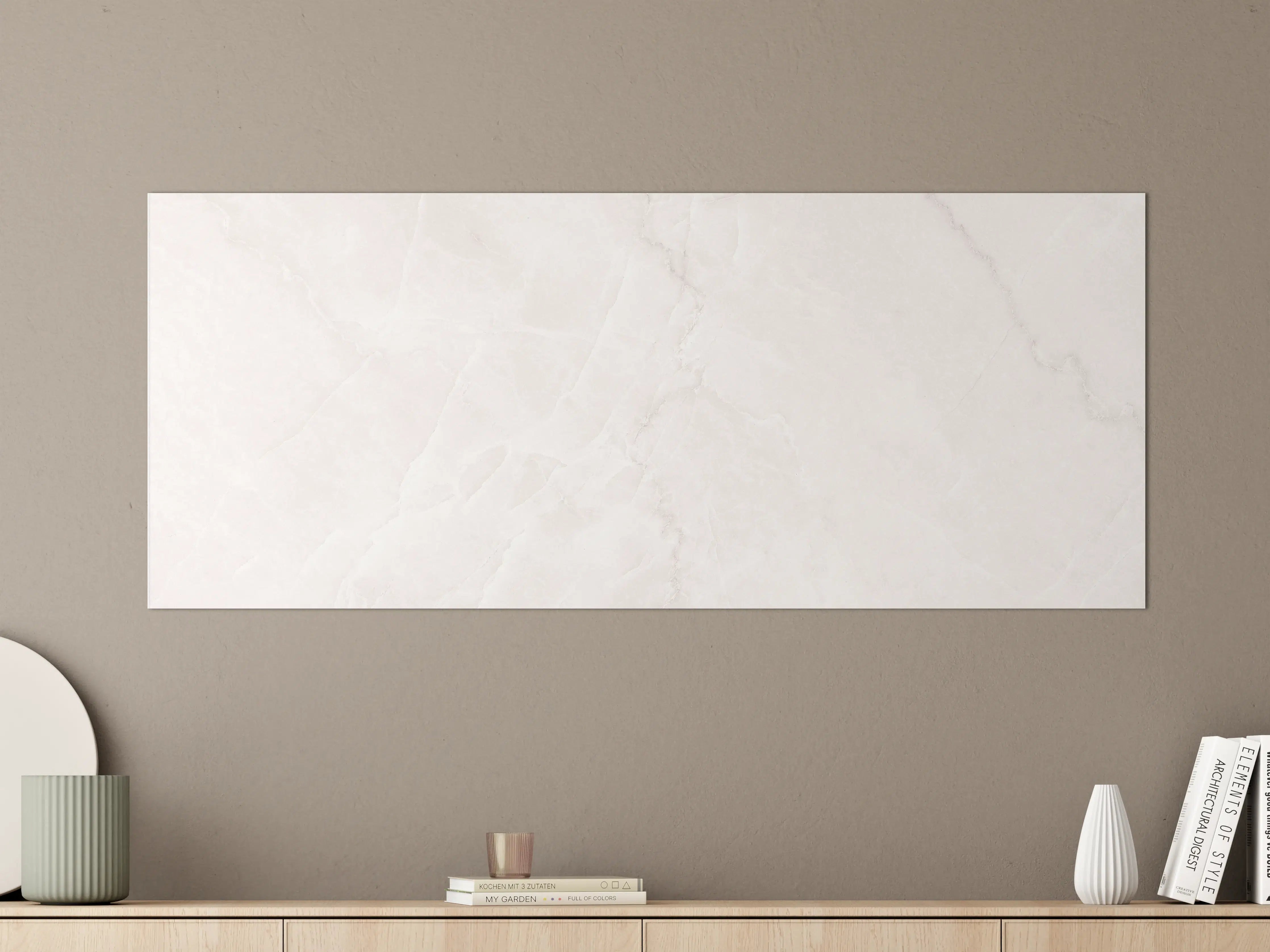 Große Wandbilder - Weißer Marmor