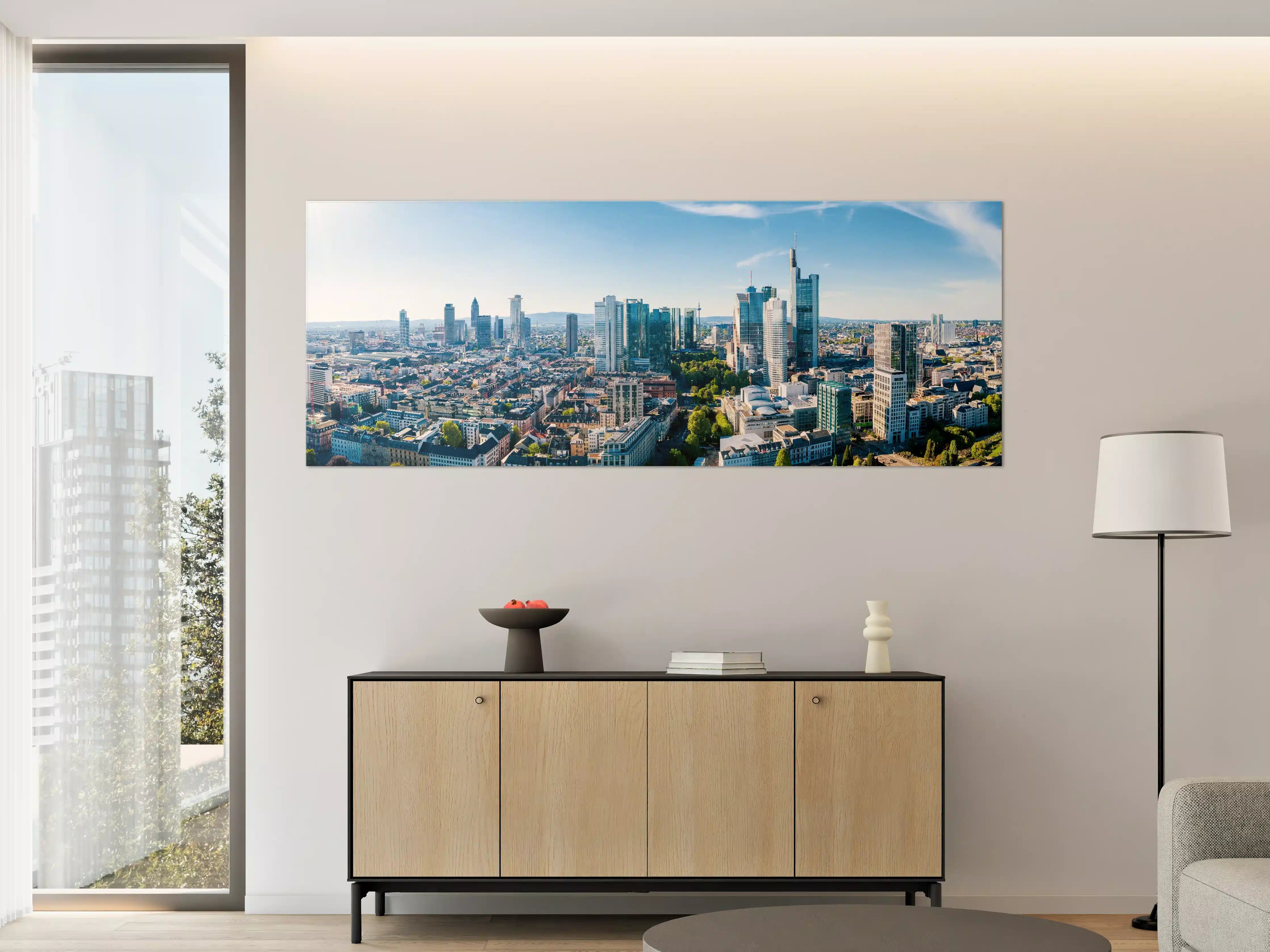 Große Wandbilder - Wolkenkratzer - Frankfurt am Main
