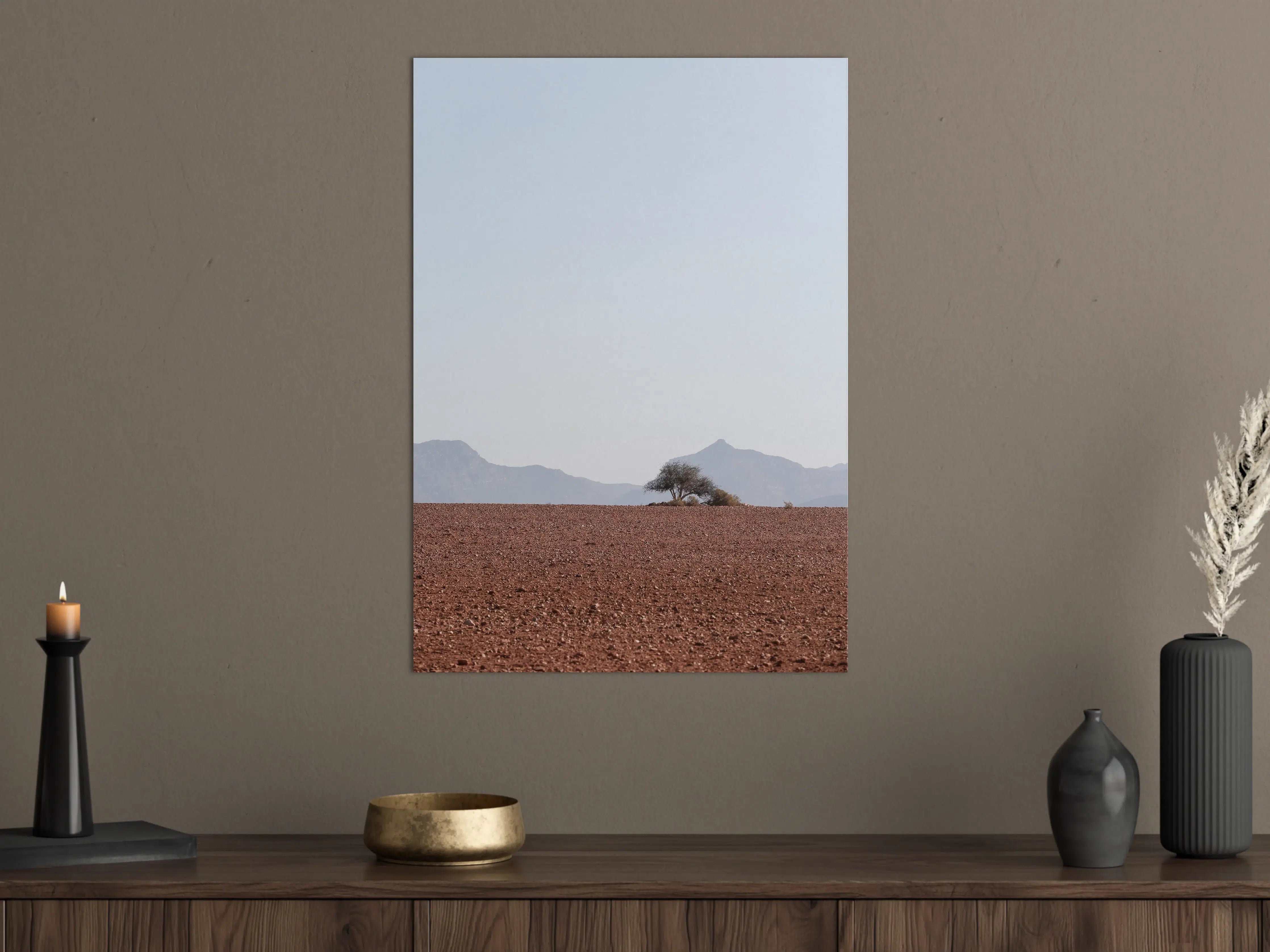 Große Wandbilder - Wüste Sanddünen Ozean Horizont