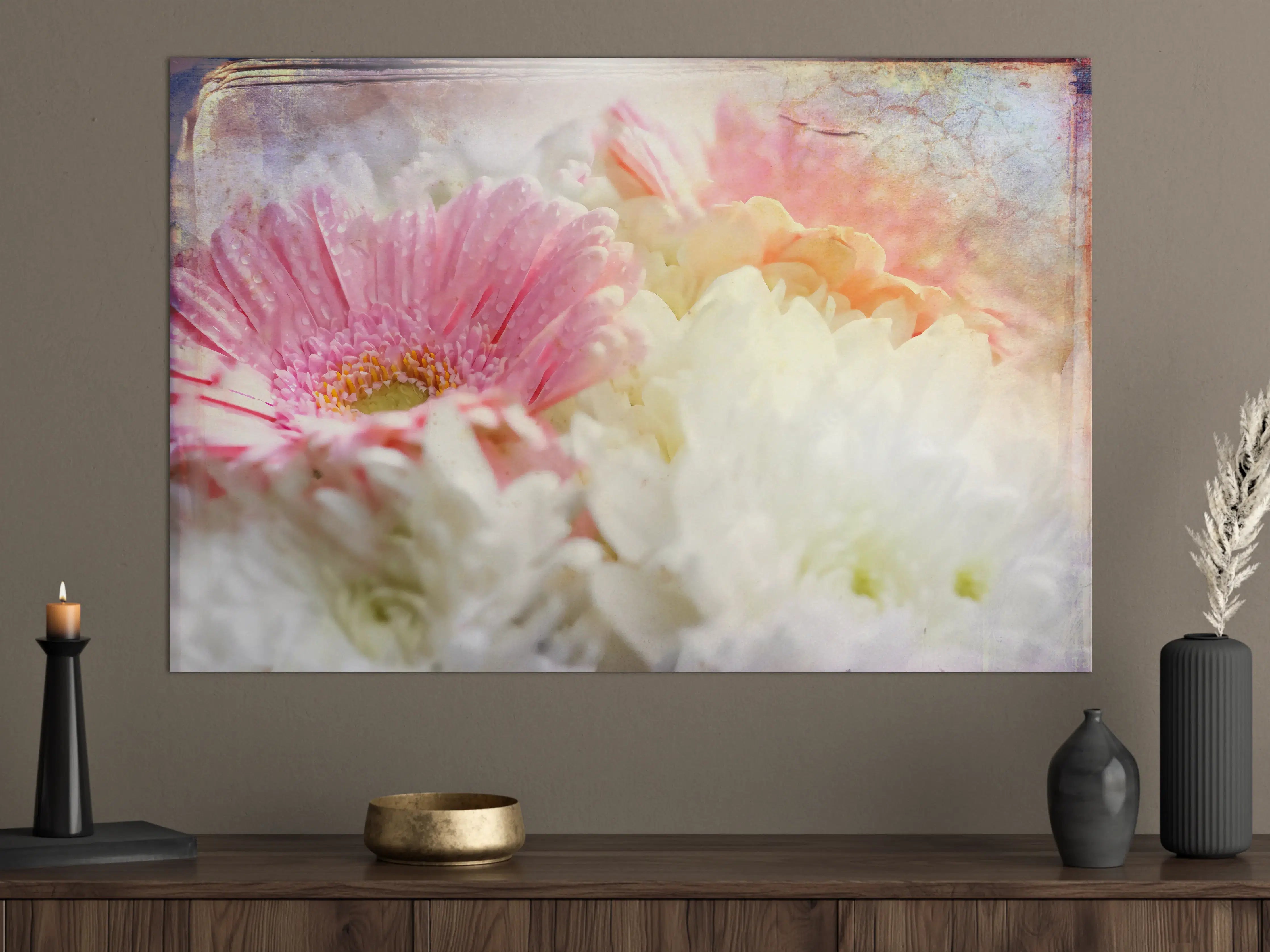 Große Wandbilder - Wunderschöne Blumen - Nahaufnahme