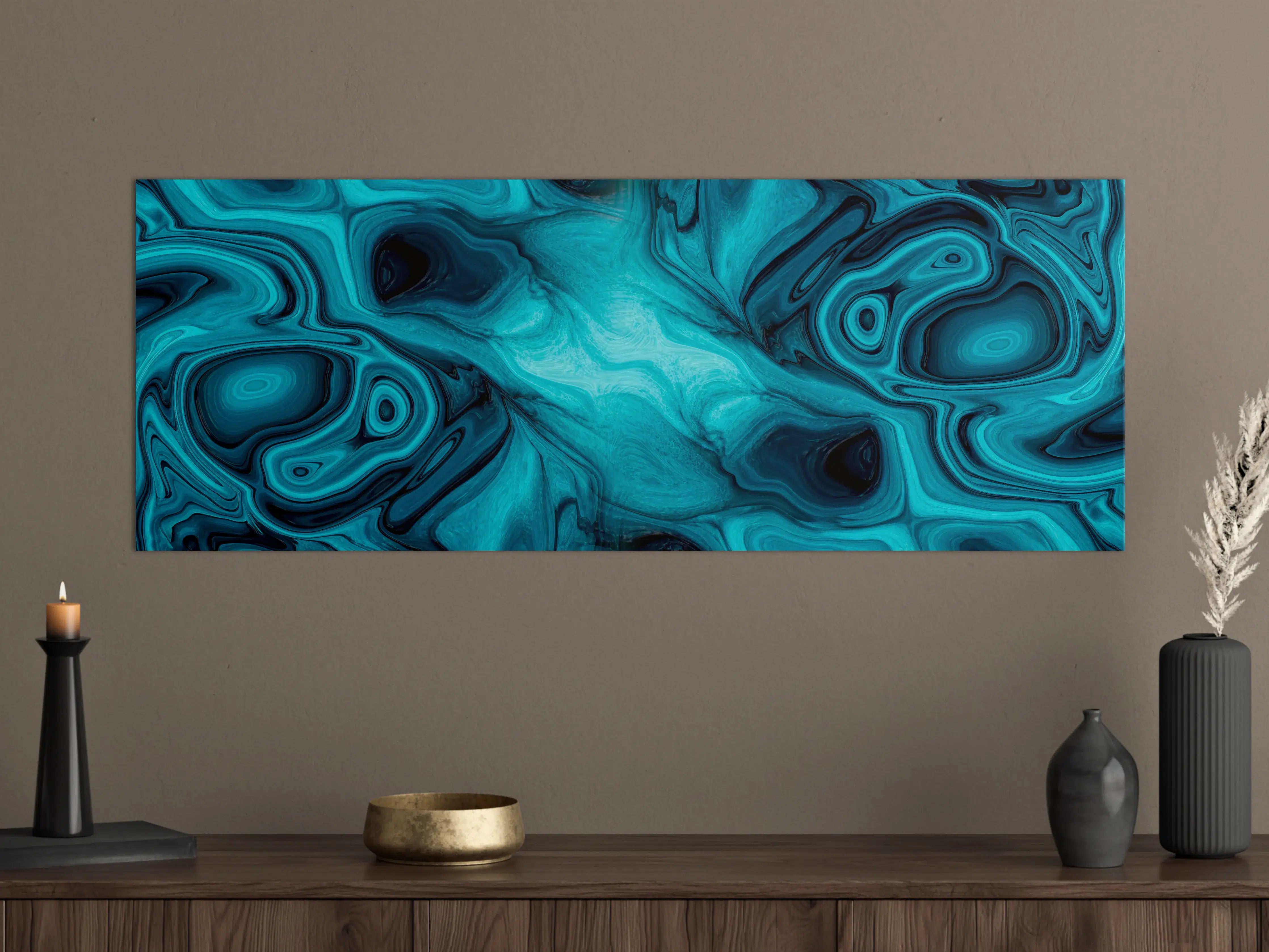 Große Wandbilder - flüssiges Acrylharz - Abstrakt