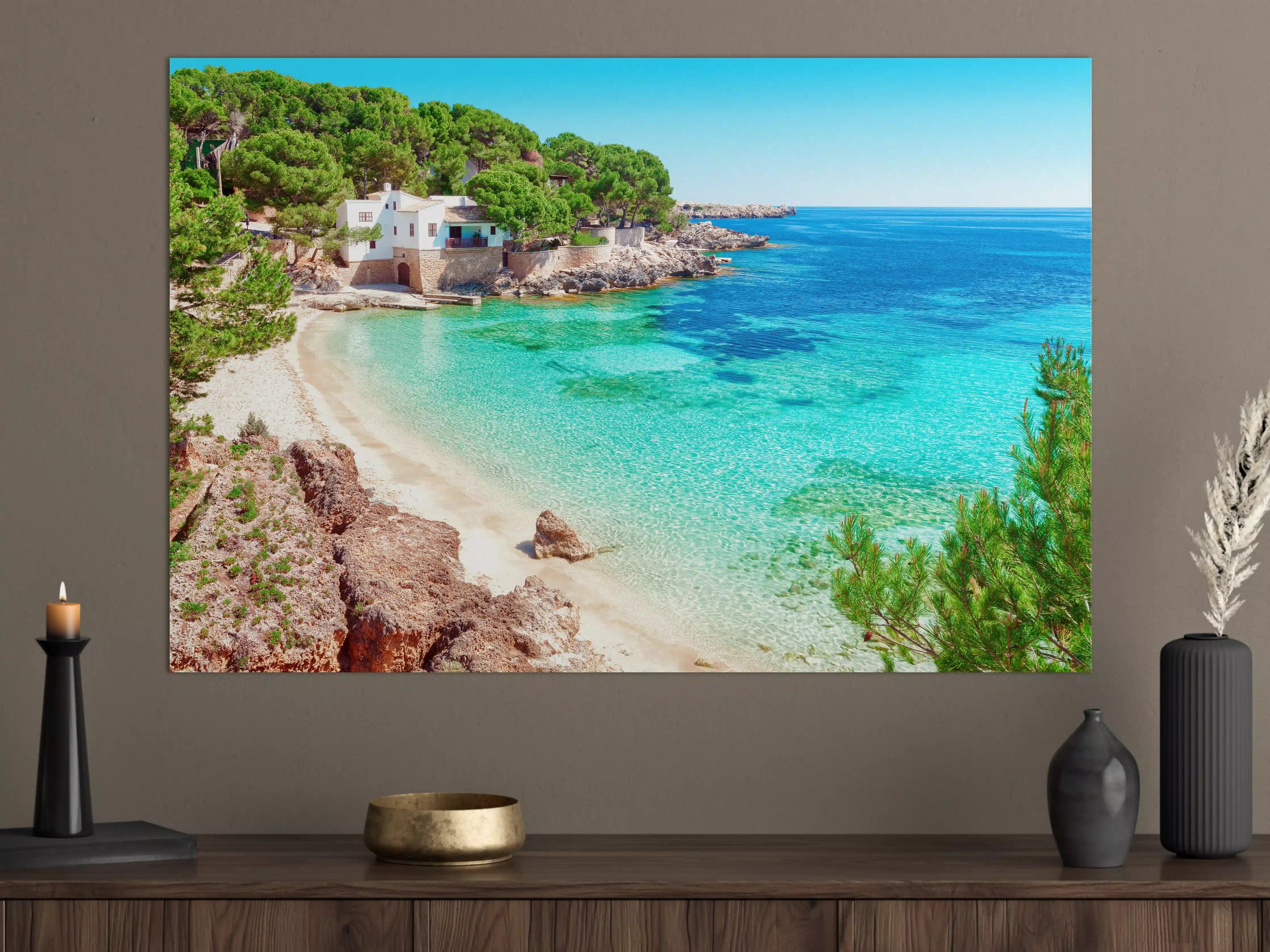 Große Wandbilder - traumhafter Mallorca Strand