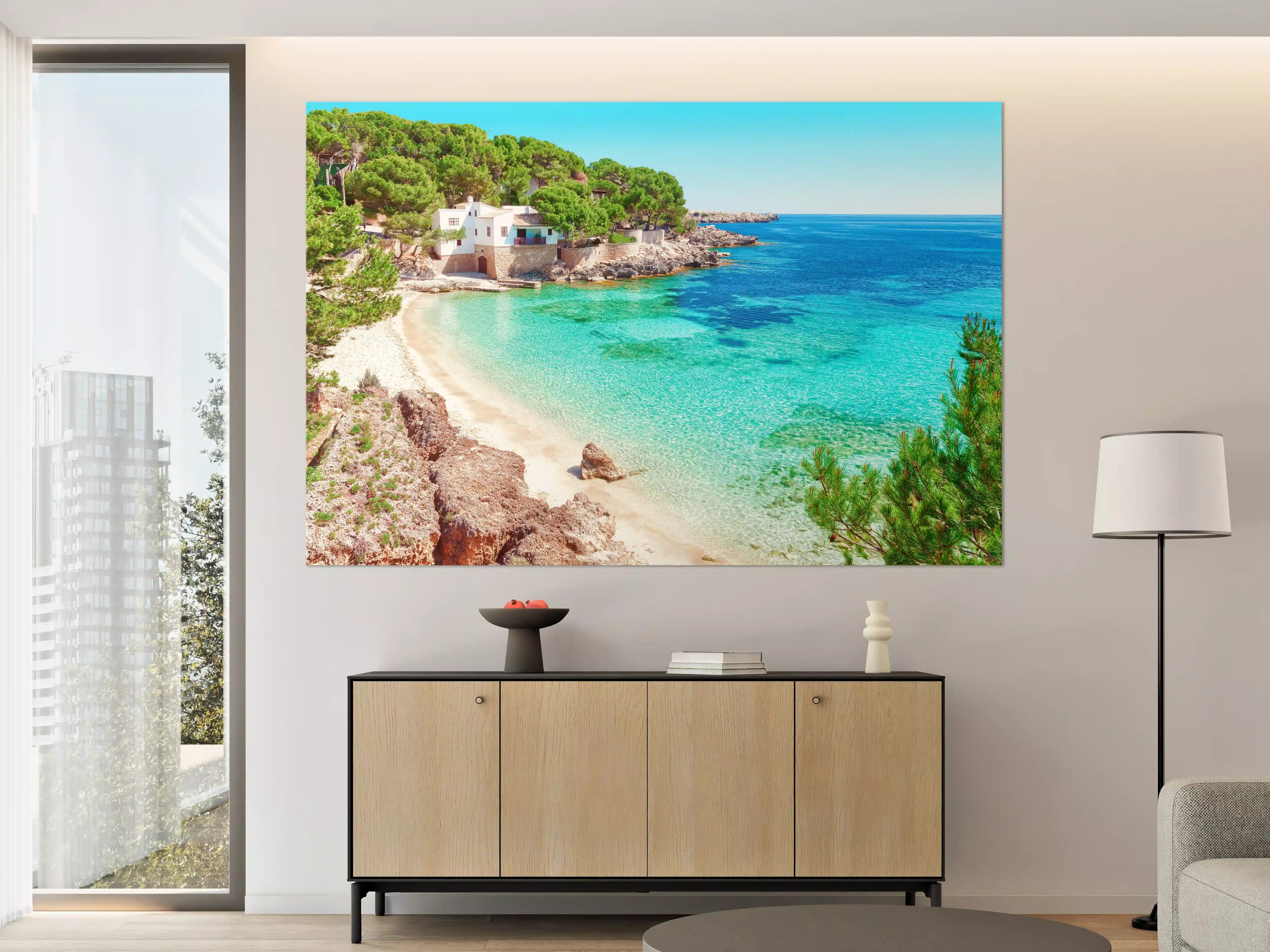 Große Wandbilder - traumhafter Mallorca Strand