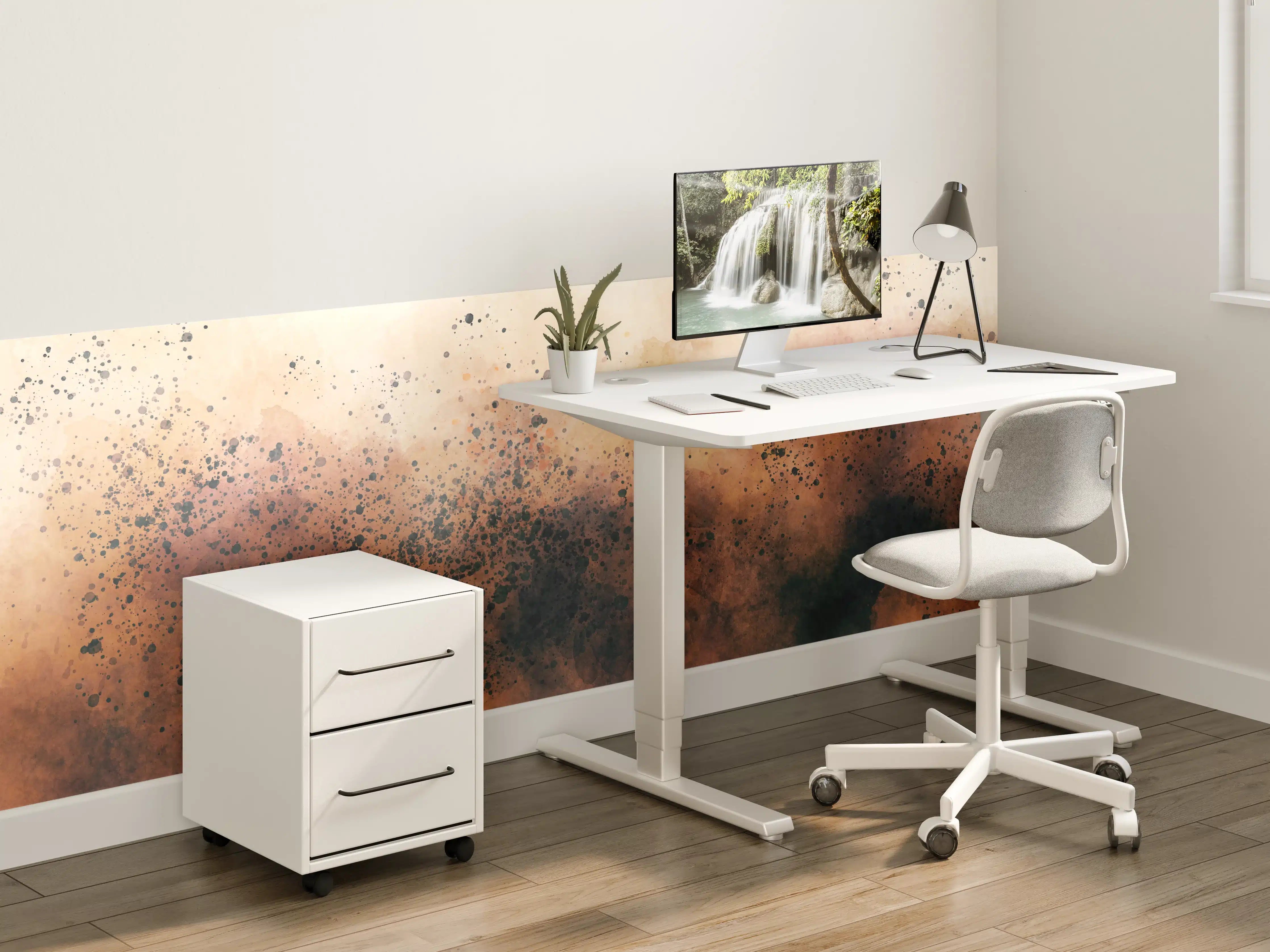 Kinderzimmer Wandgestaltung - Abstrakte Rauchfarben Explosion