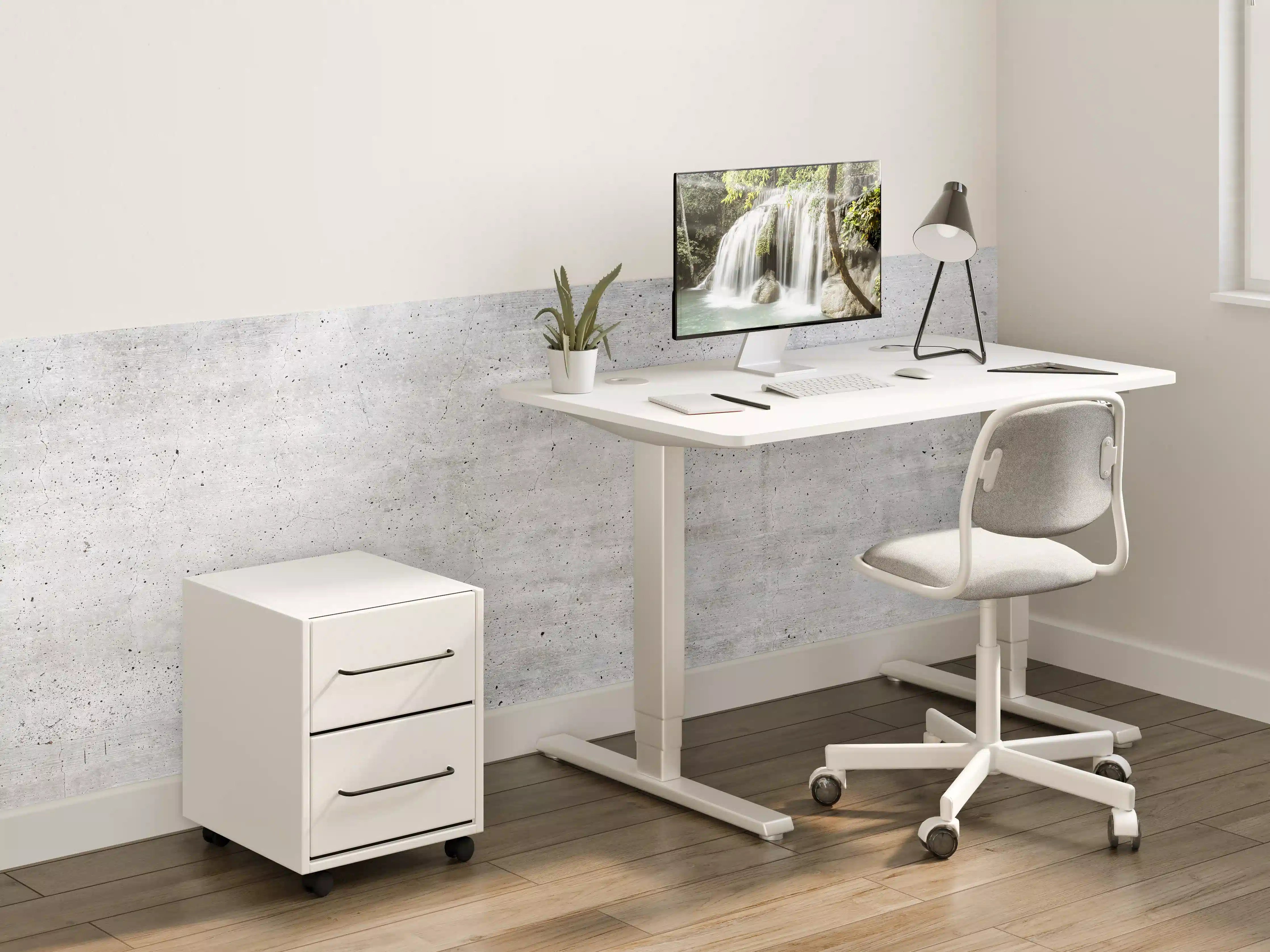 Kinderzimmer Wandgestaltung - Alte gräuliche Betonmauer