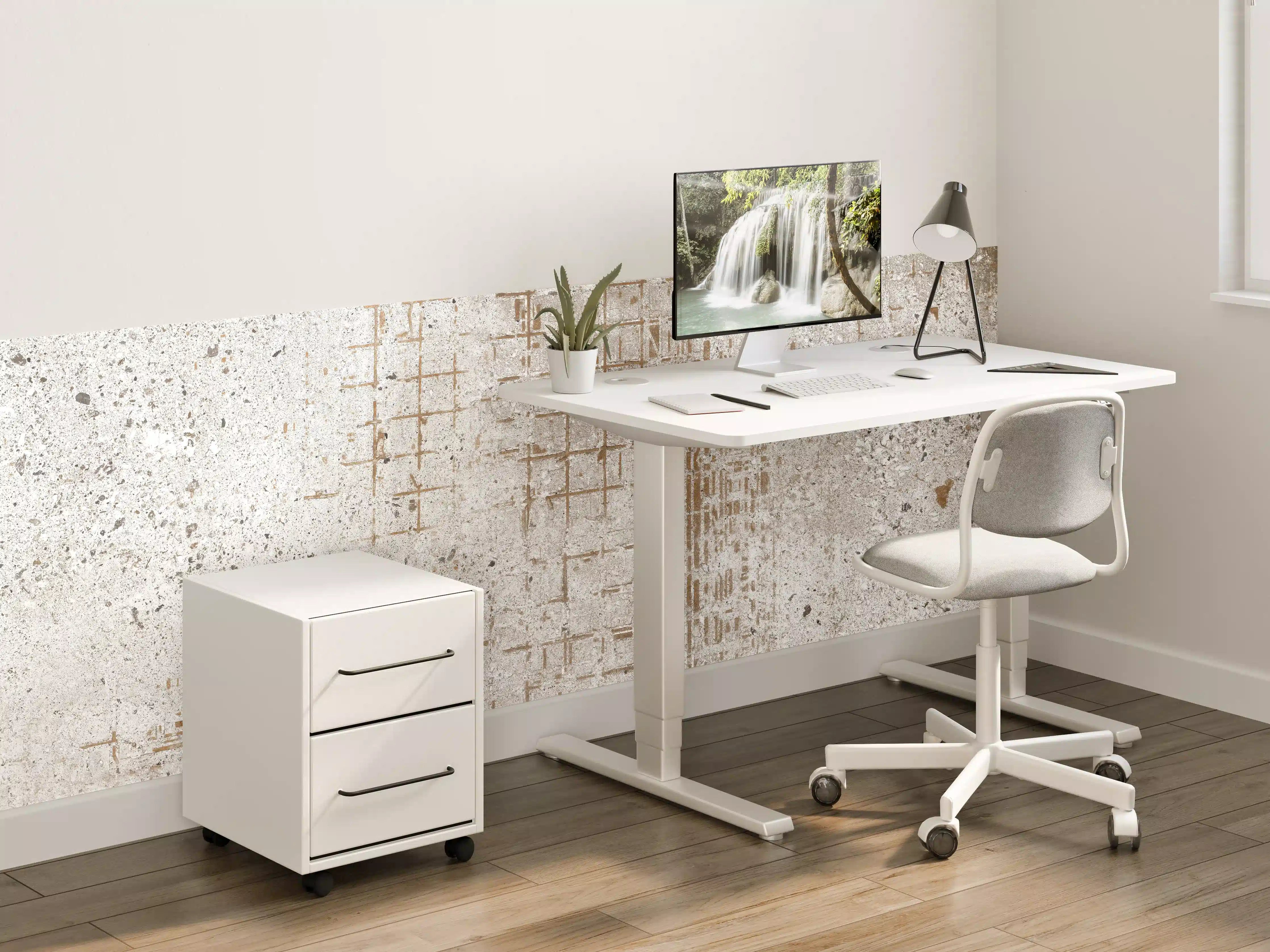 Kinderzimmer Wandgestaltung - Alte vintage Betonmauer