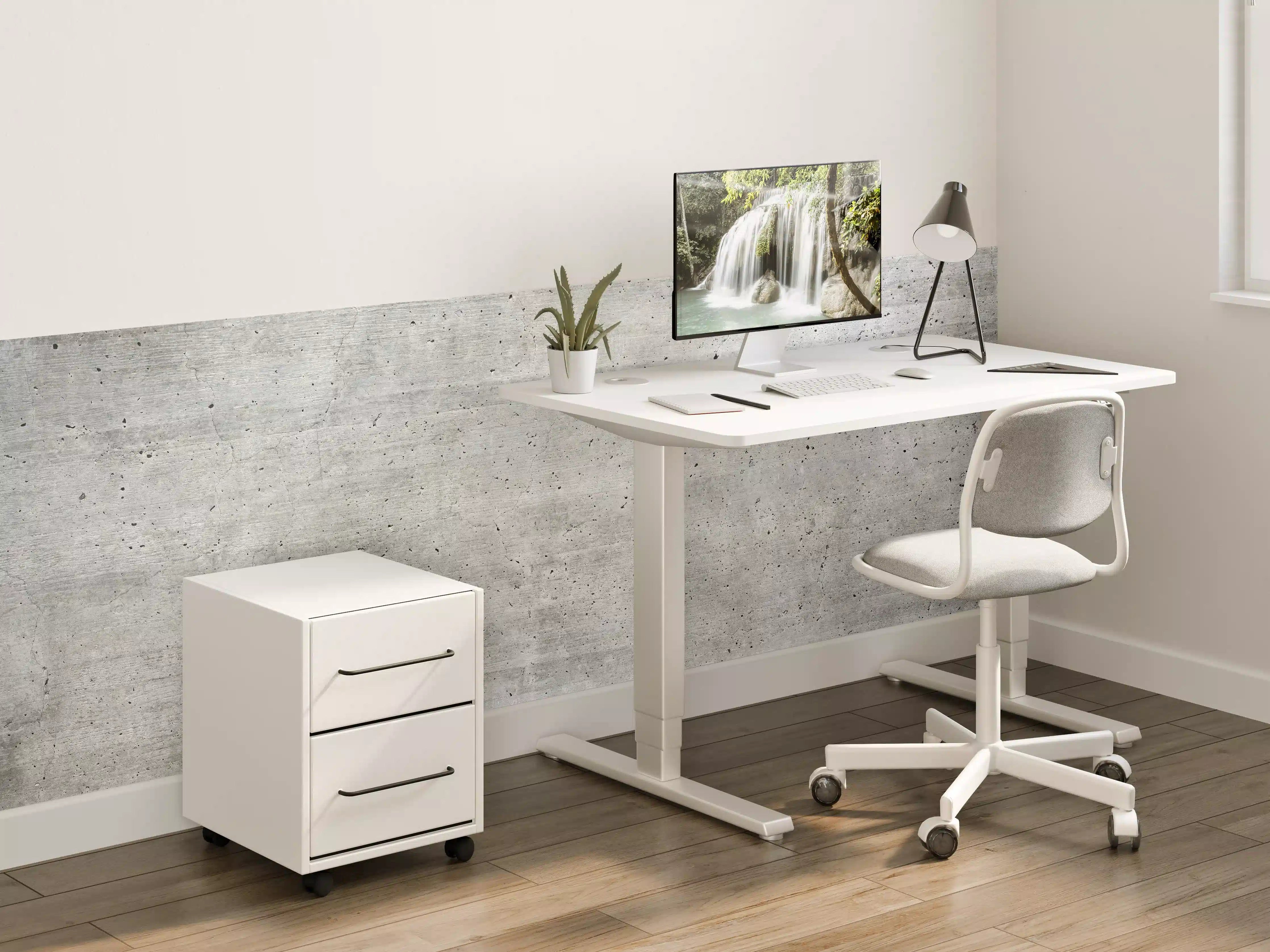 Kinderzimmer Wandgestaltung - Alter gräulicher Beton