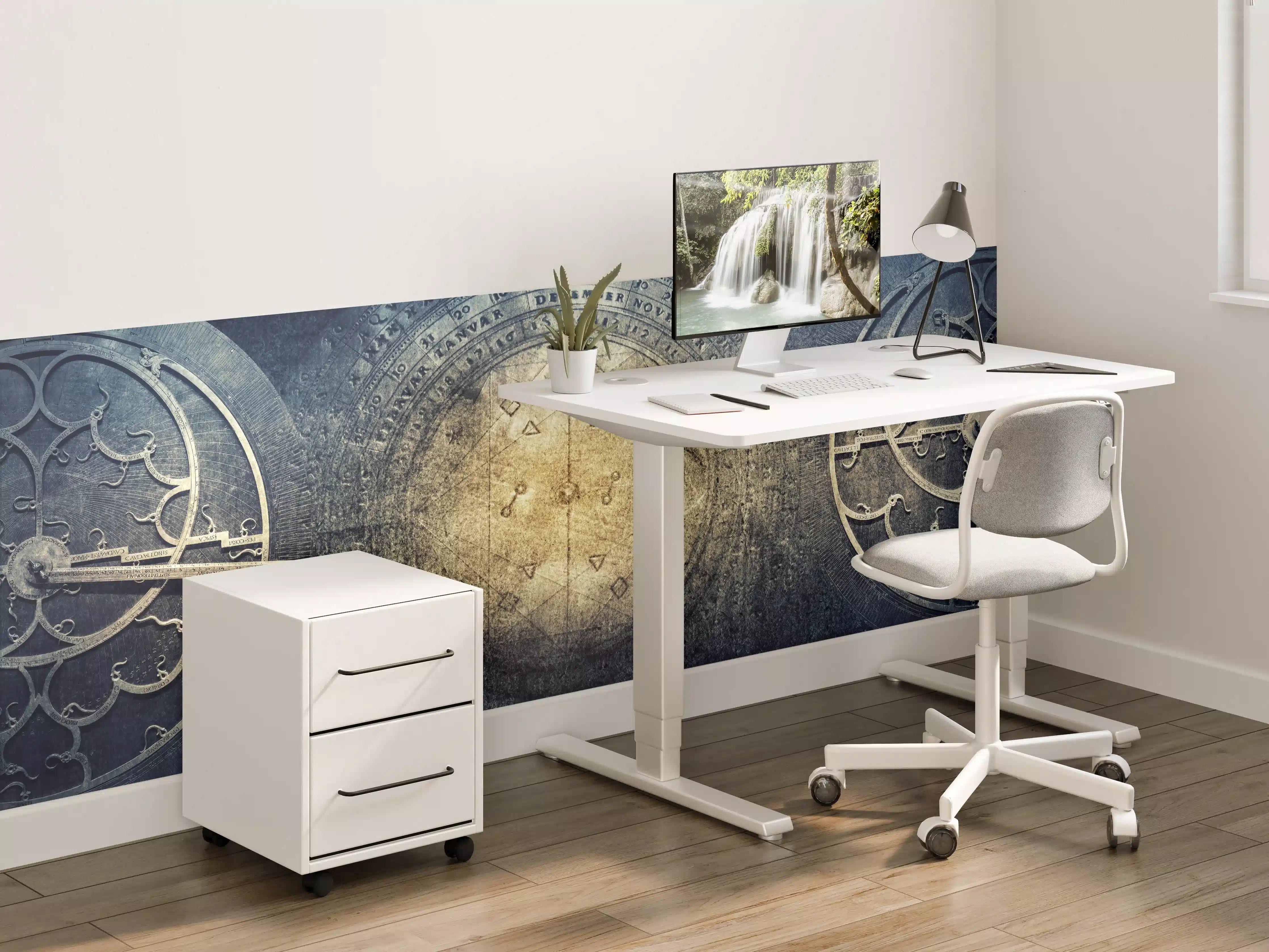 Kinderzimmer Wandgestaltung - Antike Astronomie-Instrumente