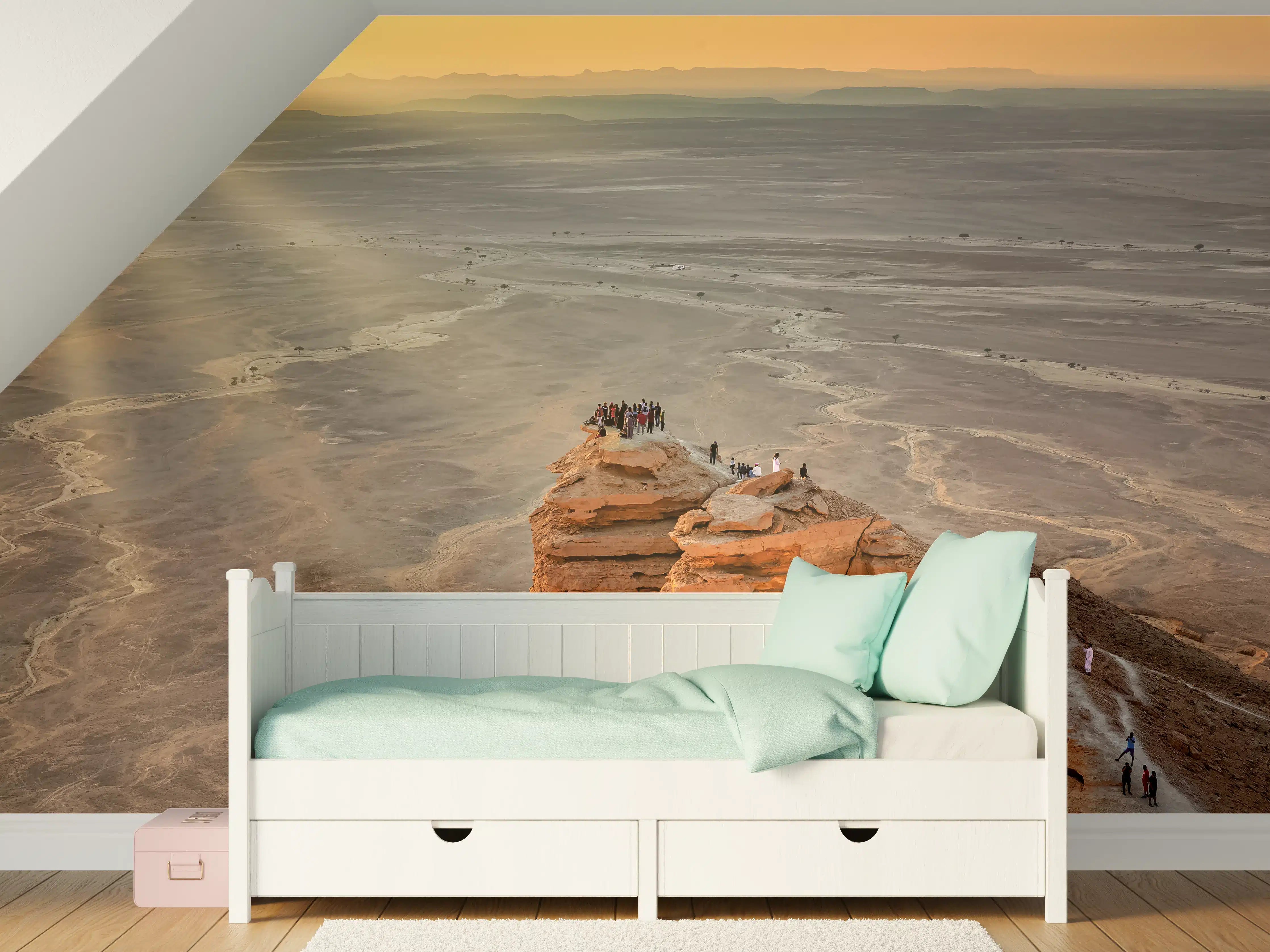 Kinderzimmer Wandgestaltung - Arabien Edge of the World