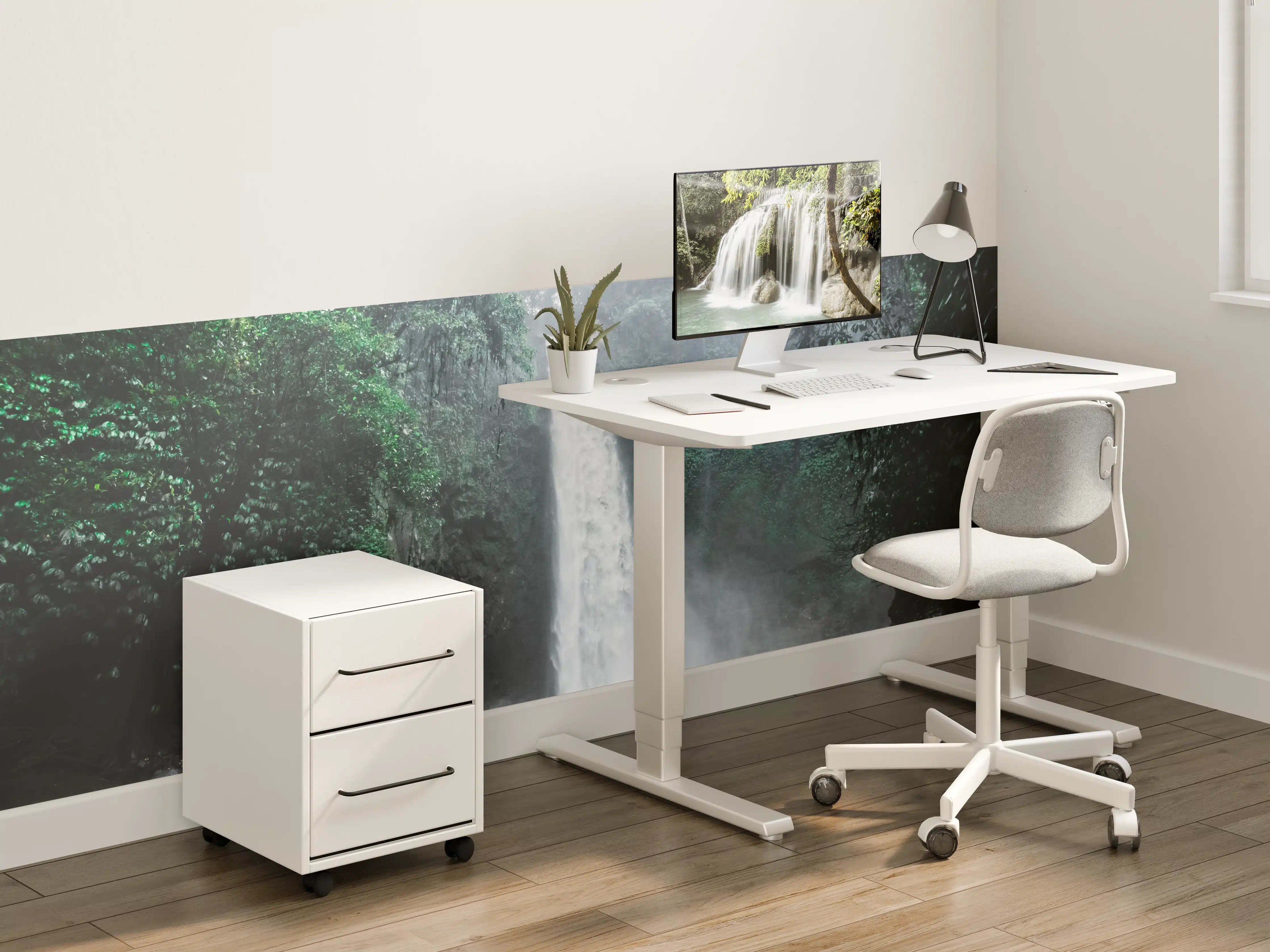 Kinderzimmer Wandgestaltung - Bali-Wasserfall im tiefen Dschungel