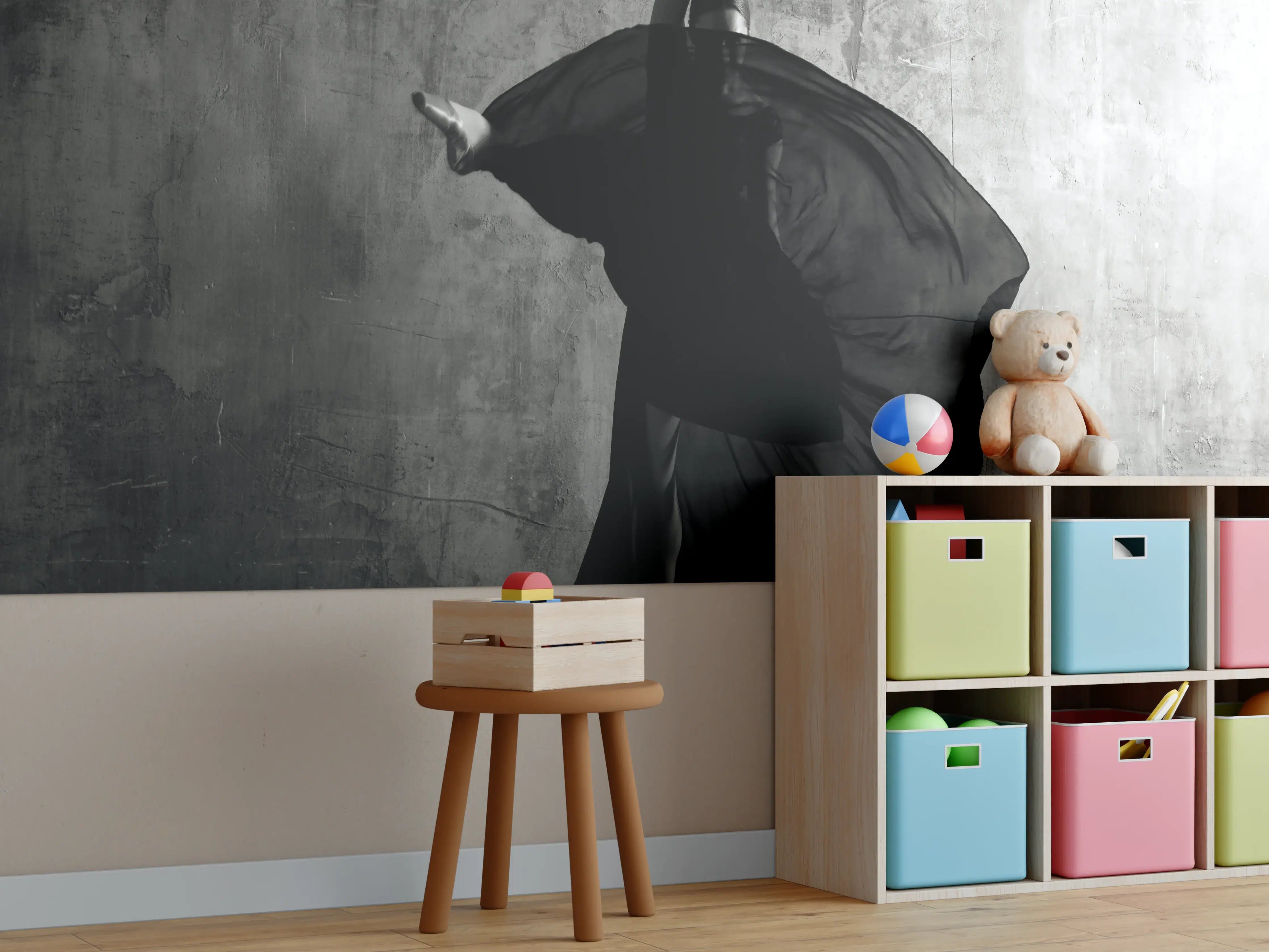 Kinderzimmer Wandgestaltung - Ballerina im Ballsaal