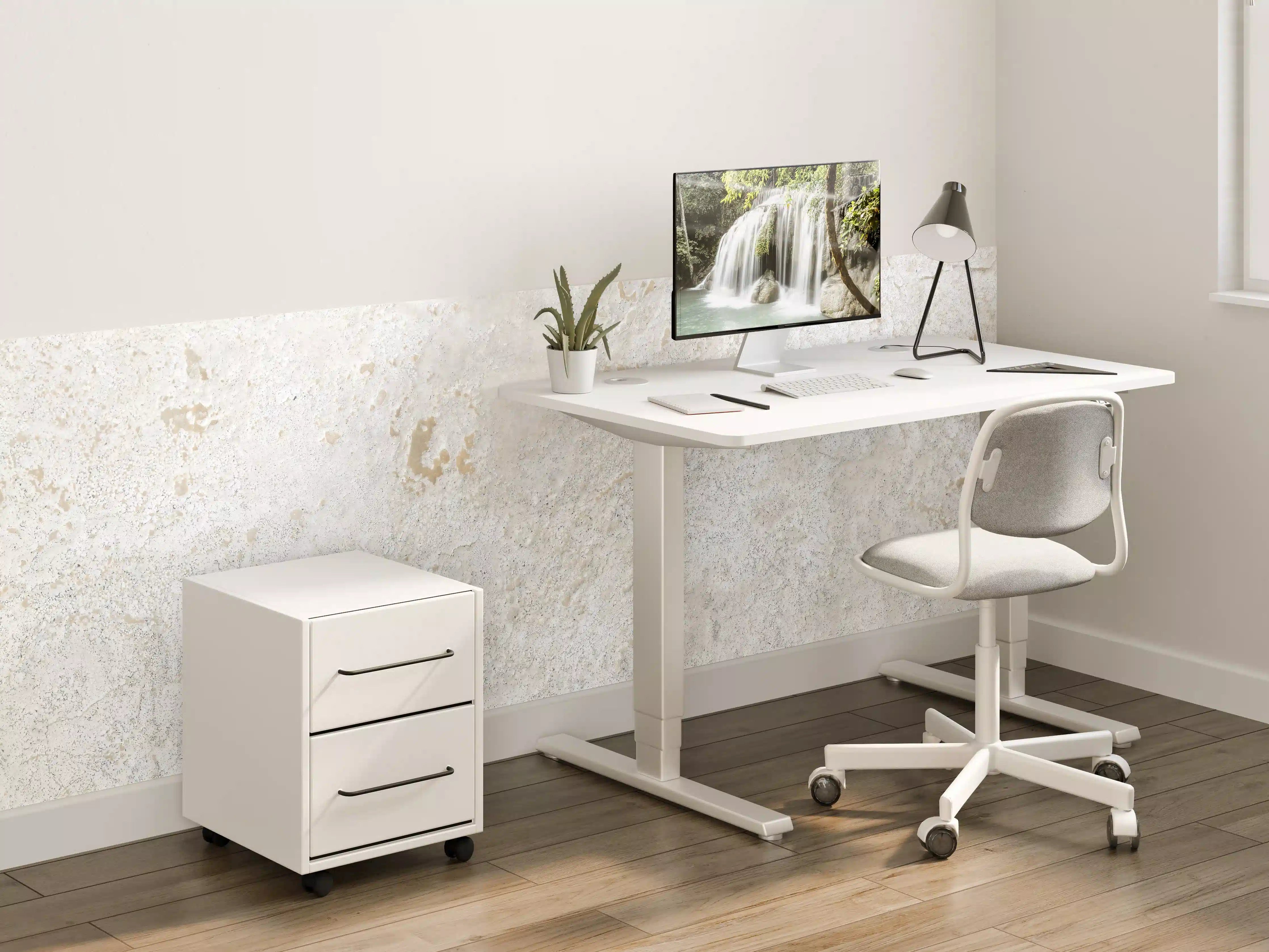 Kinderzimmer Wandgestaltung - Beiger Kalkstein