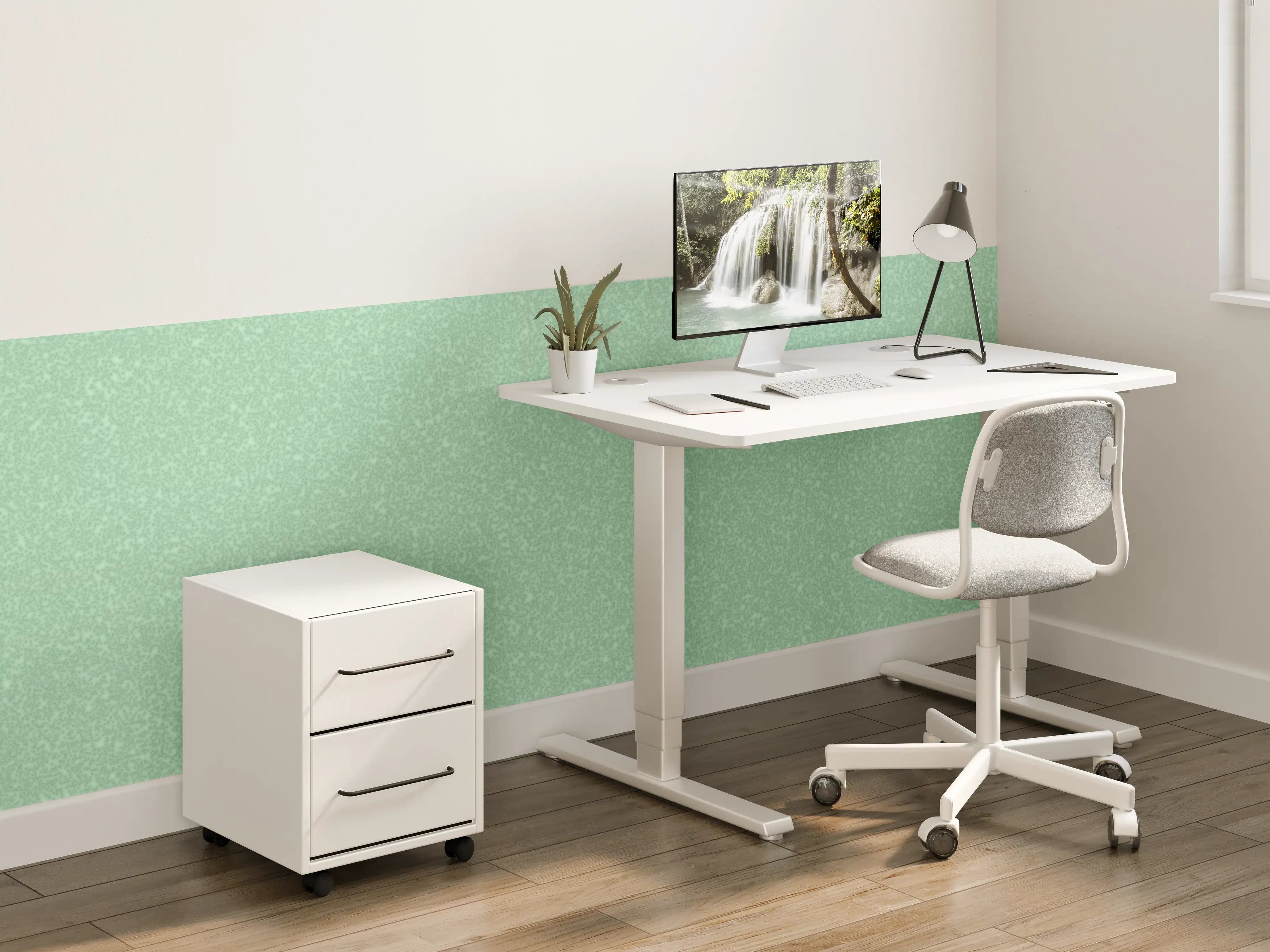 Kinderzimmer Wandgestaltung - Bläuliche Wandtextur