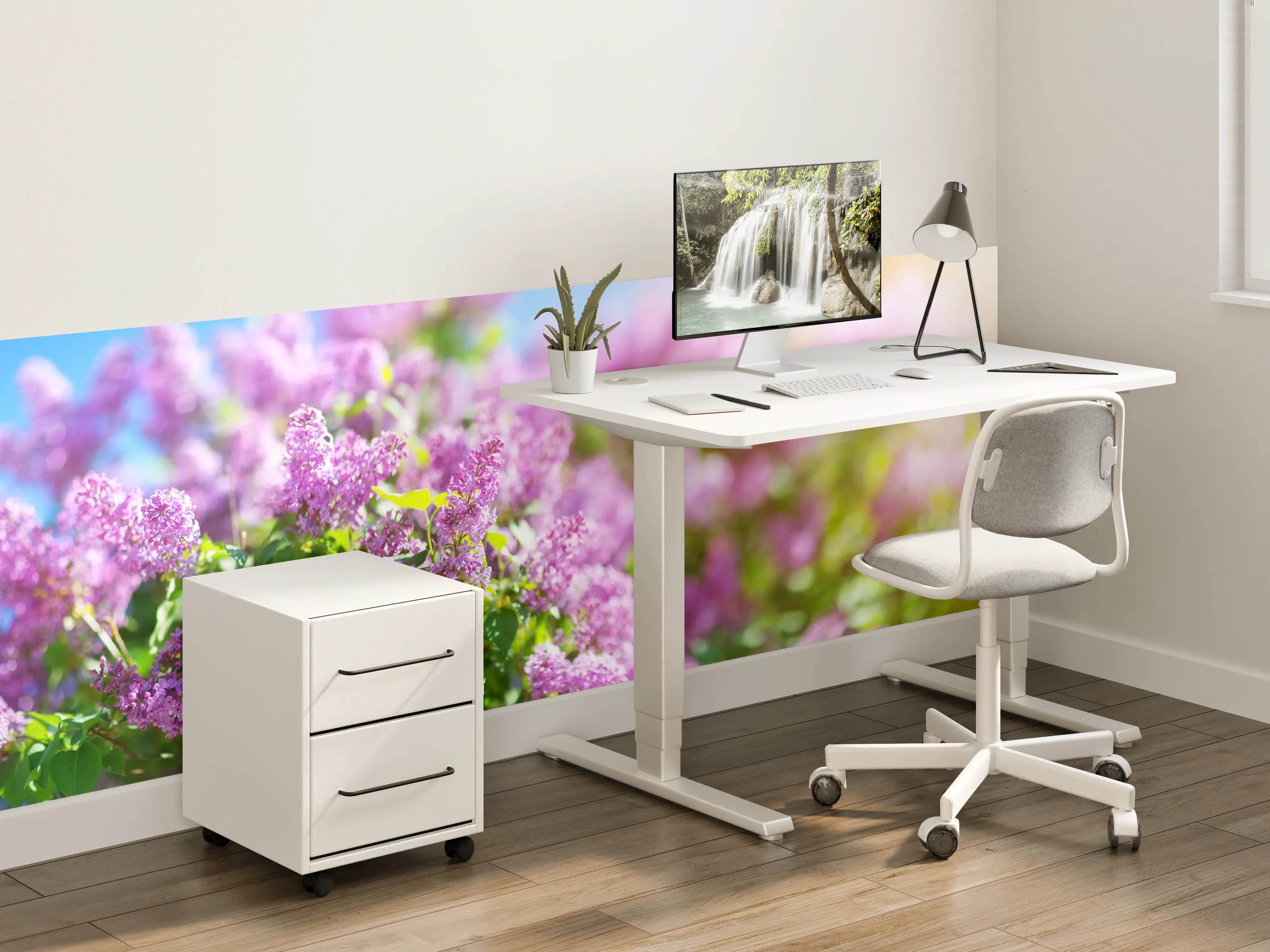 Kinderzimmer Wandgestaltung - Blumen blühen auf im Frühling