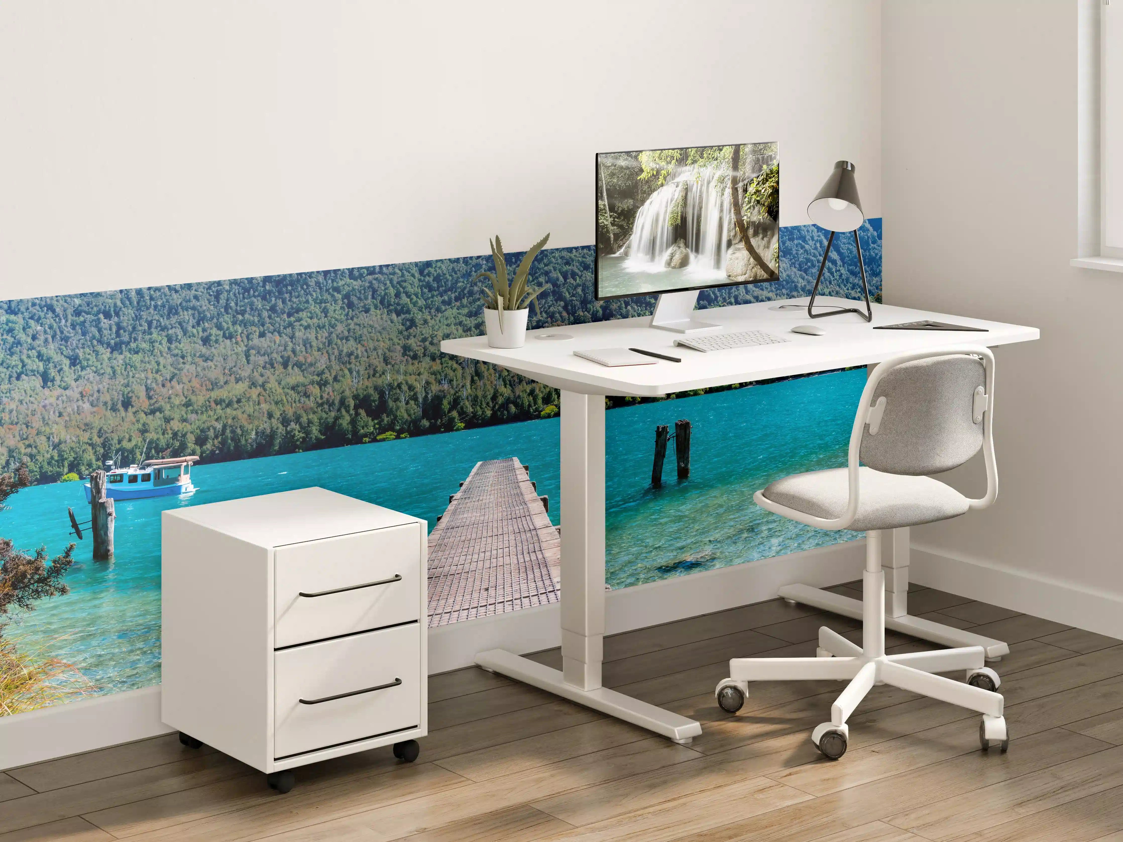 Kinderzimmer Wandgestaltung - Bob's Cove Bucht in Neuseeland