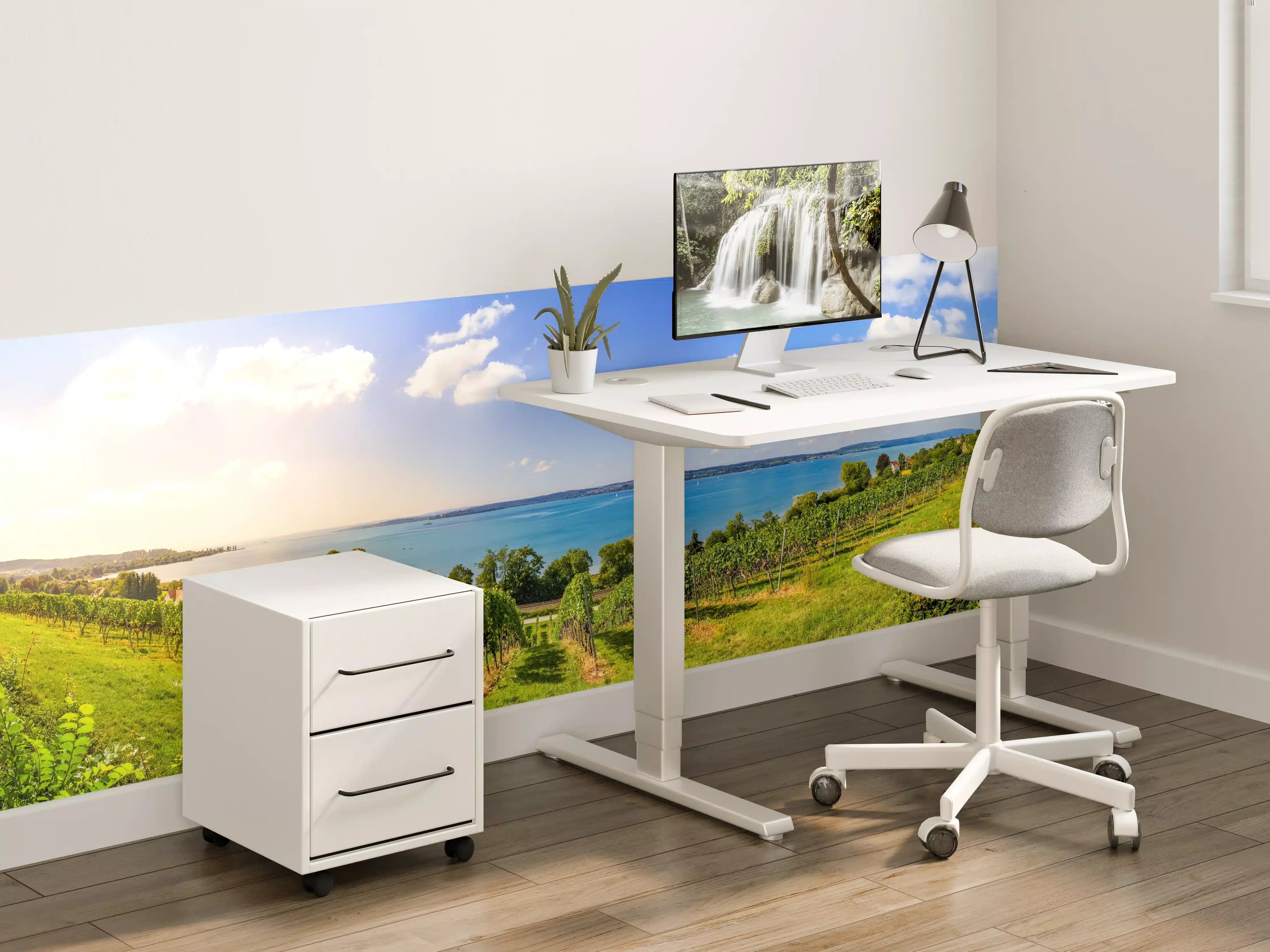 Kinderzimmer Wandgestaltung - Bodensee Panorama in Birnau