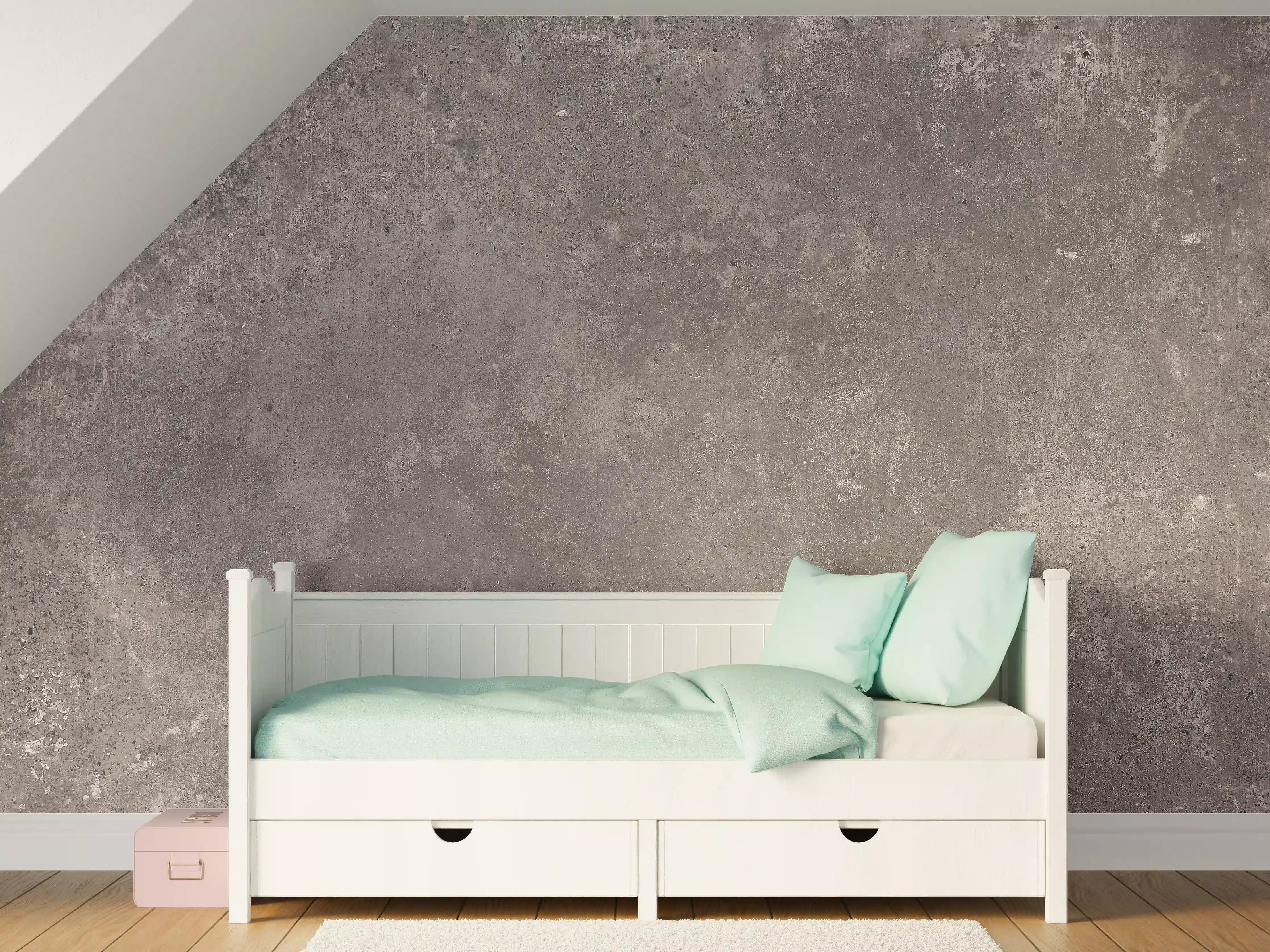 Kinderzimmer Wandgestaltung - Bräunliche luxuriöse Marmortextur