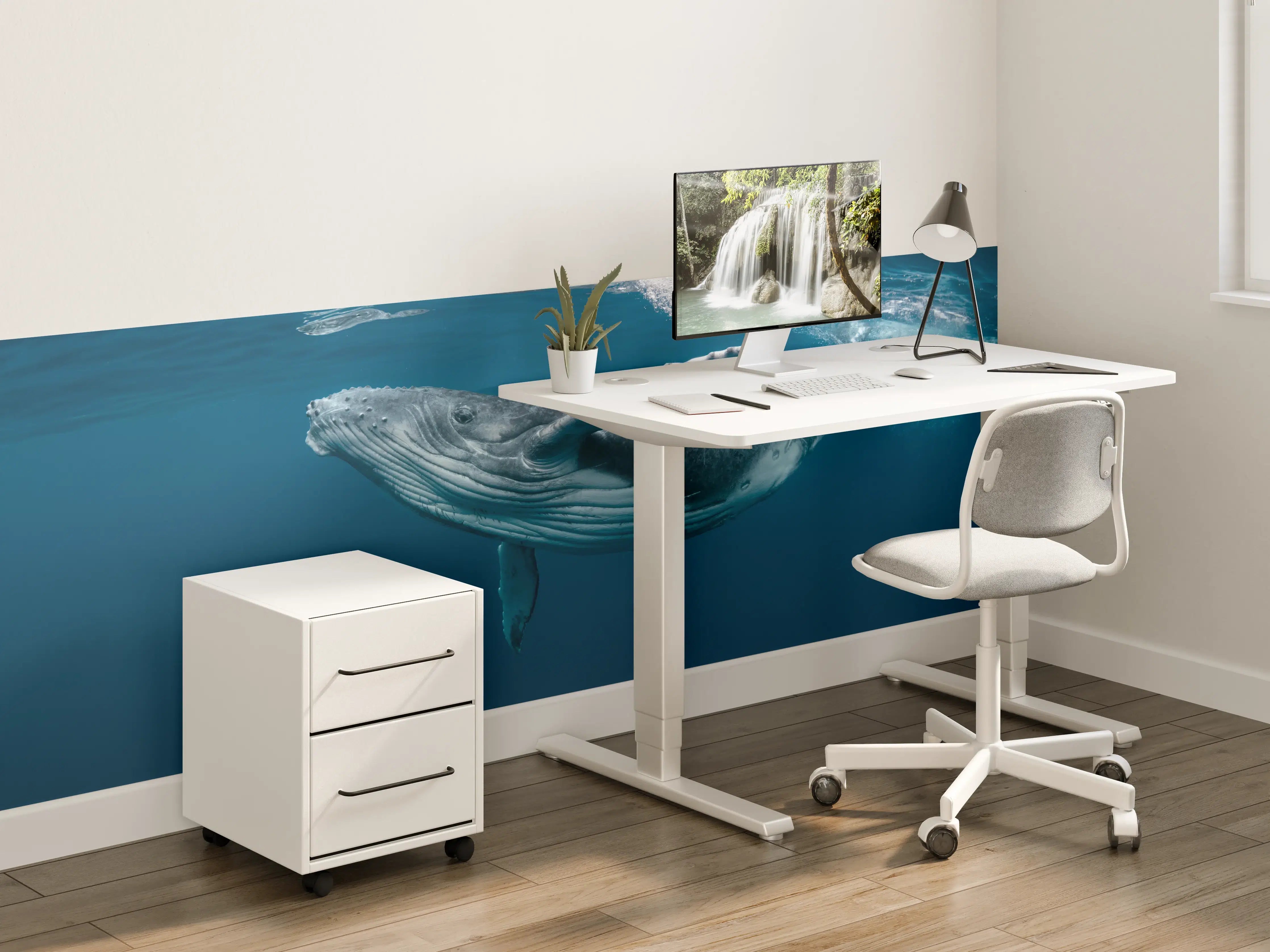 Kinderzimmer Wandgestaltung - Buckelbaby - nähe Wasseroberfläche