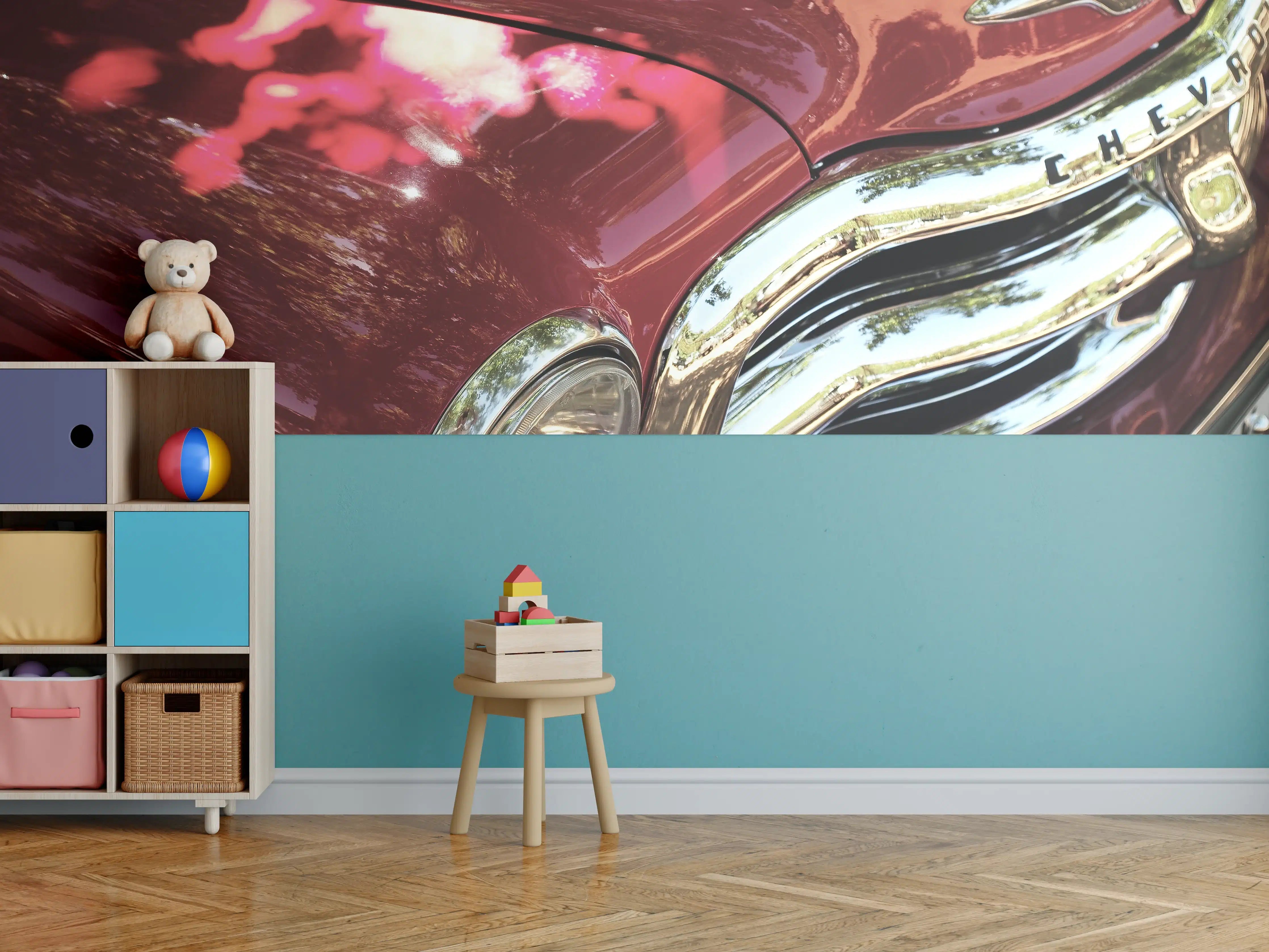 Kinderzimmer Wandgestaltung - Chevrolet Nahaufnahme