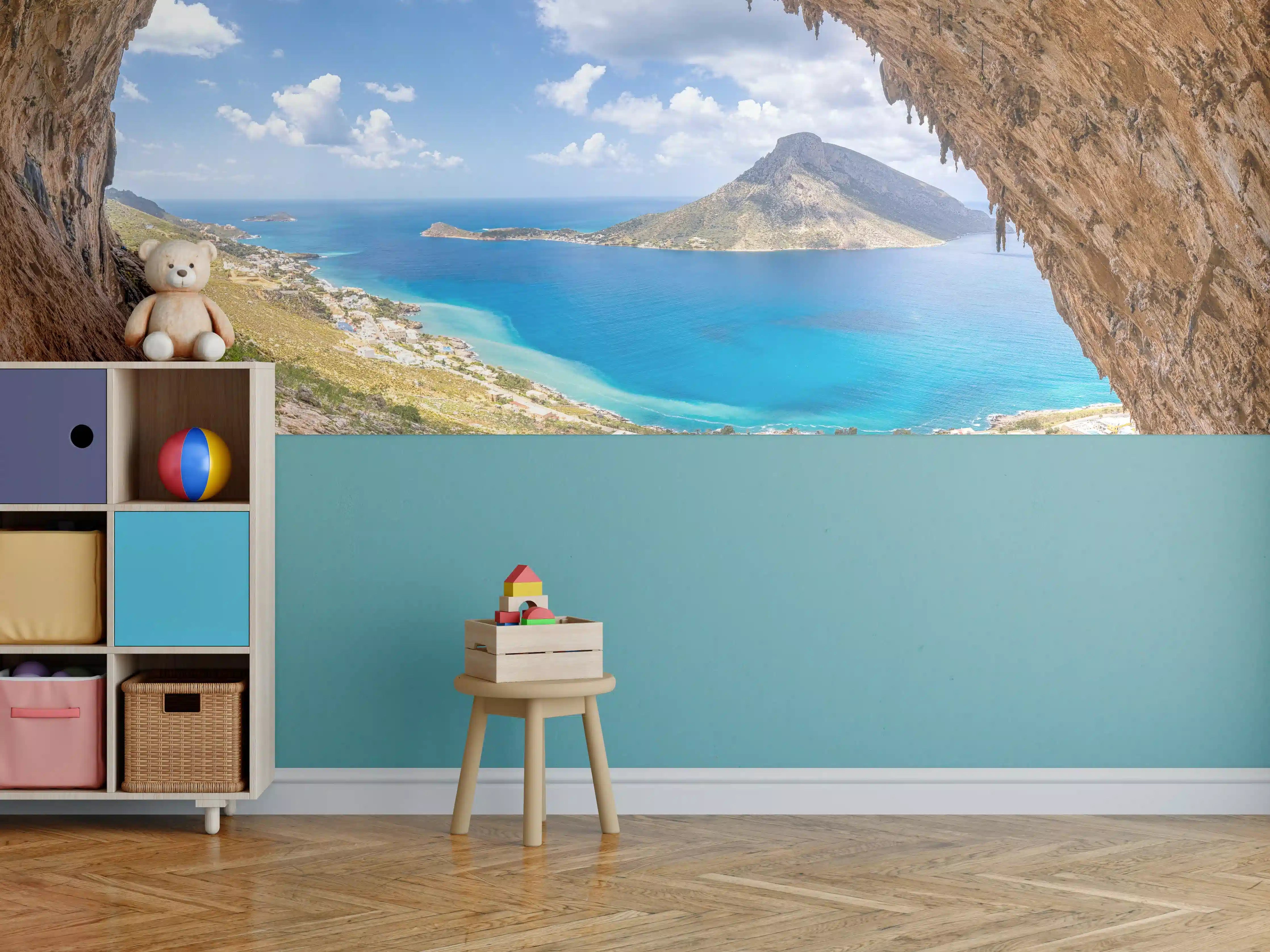 Kinderzimmer Wandgestaltung - Die berühmte Grande Grotta mit Blick aufs Meer