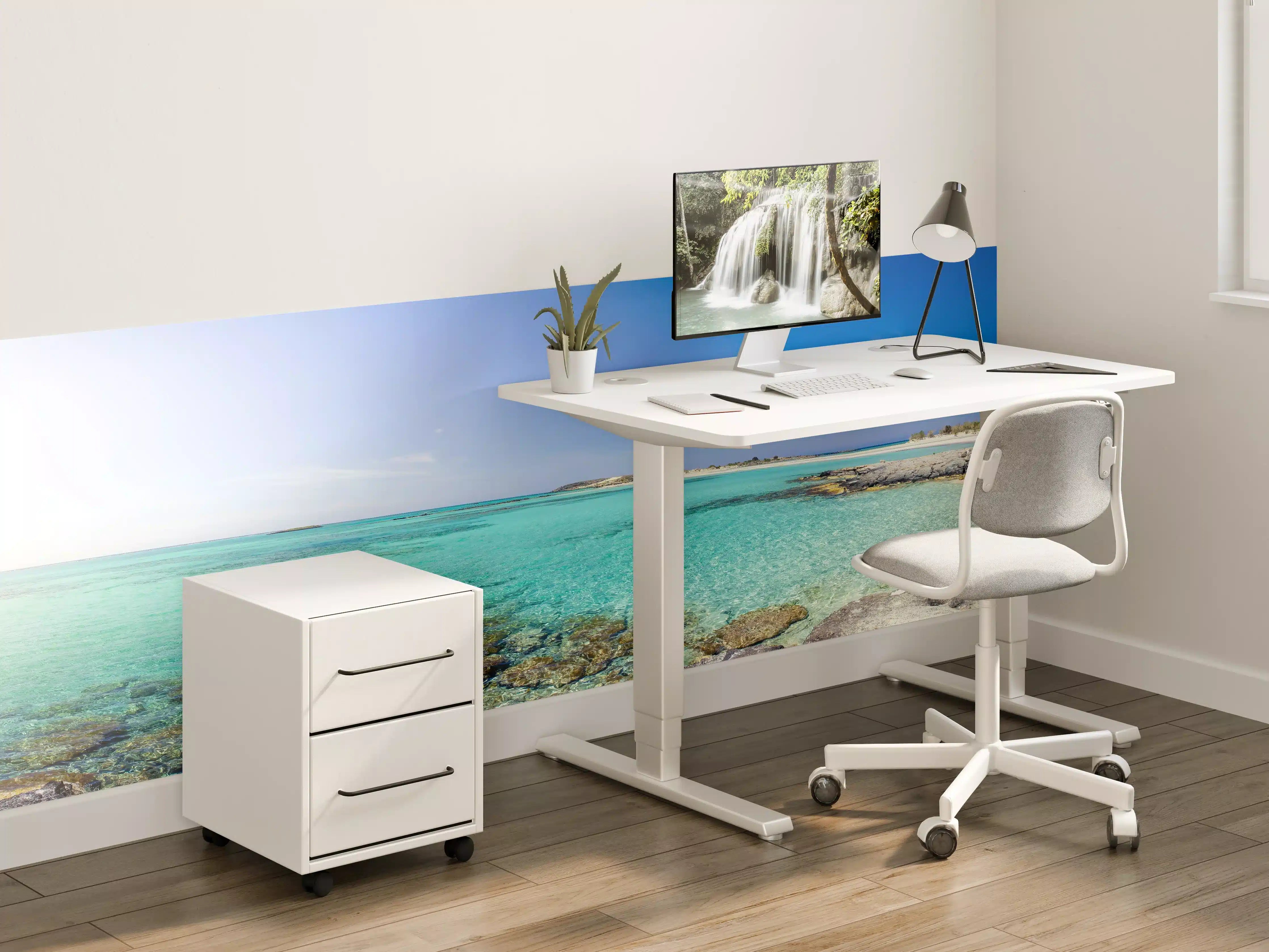 Kinderzimmer Wandgestaltung - Elafonisi Strand Panorama