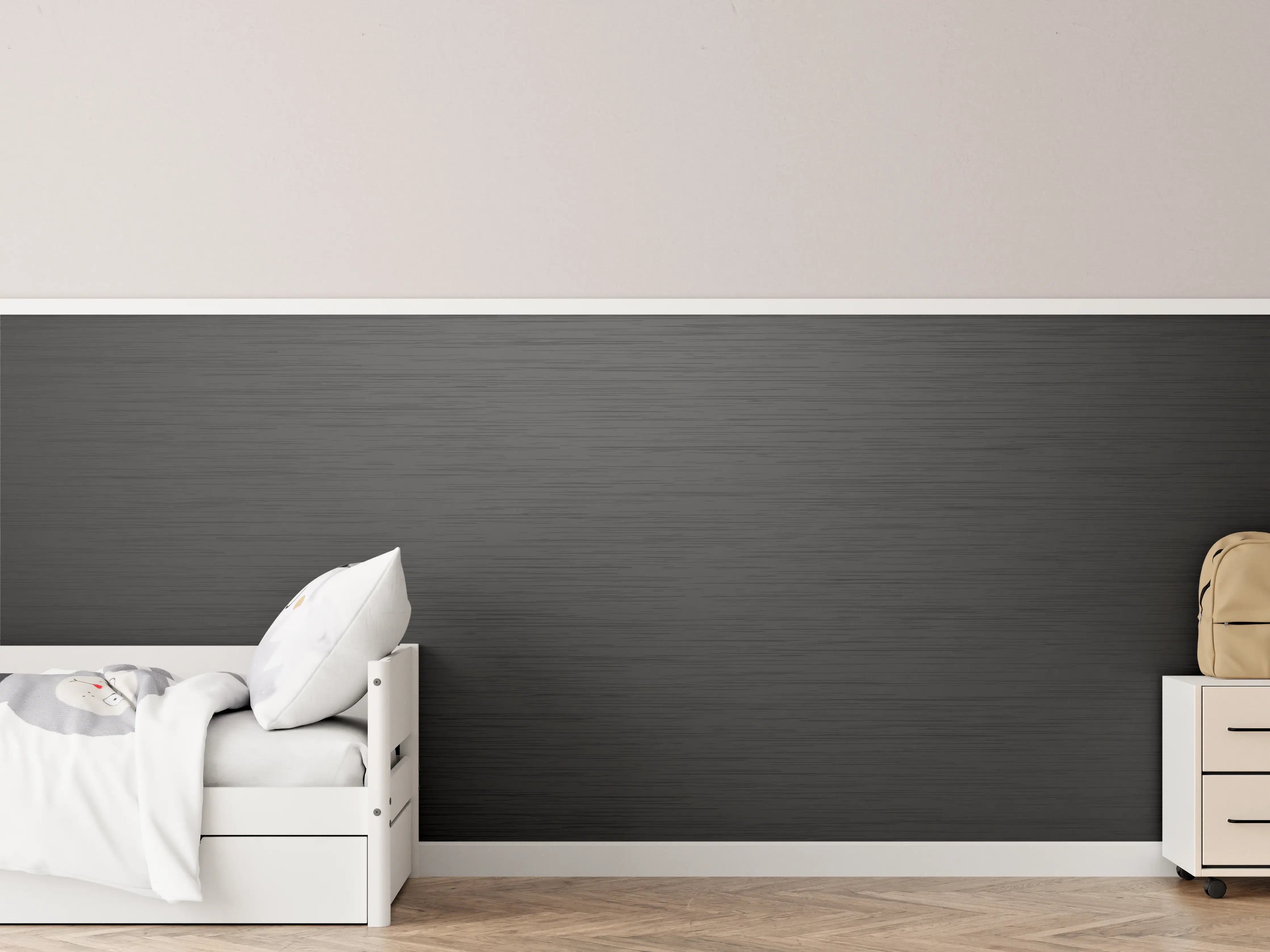 Kinderzimmer Wandgestaltung - Elegante Graue Textur