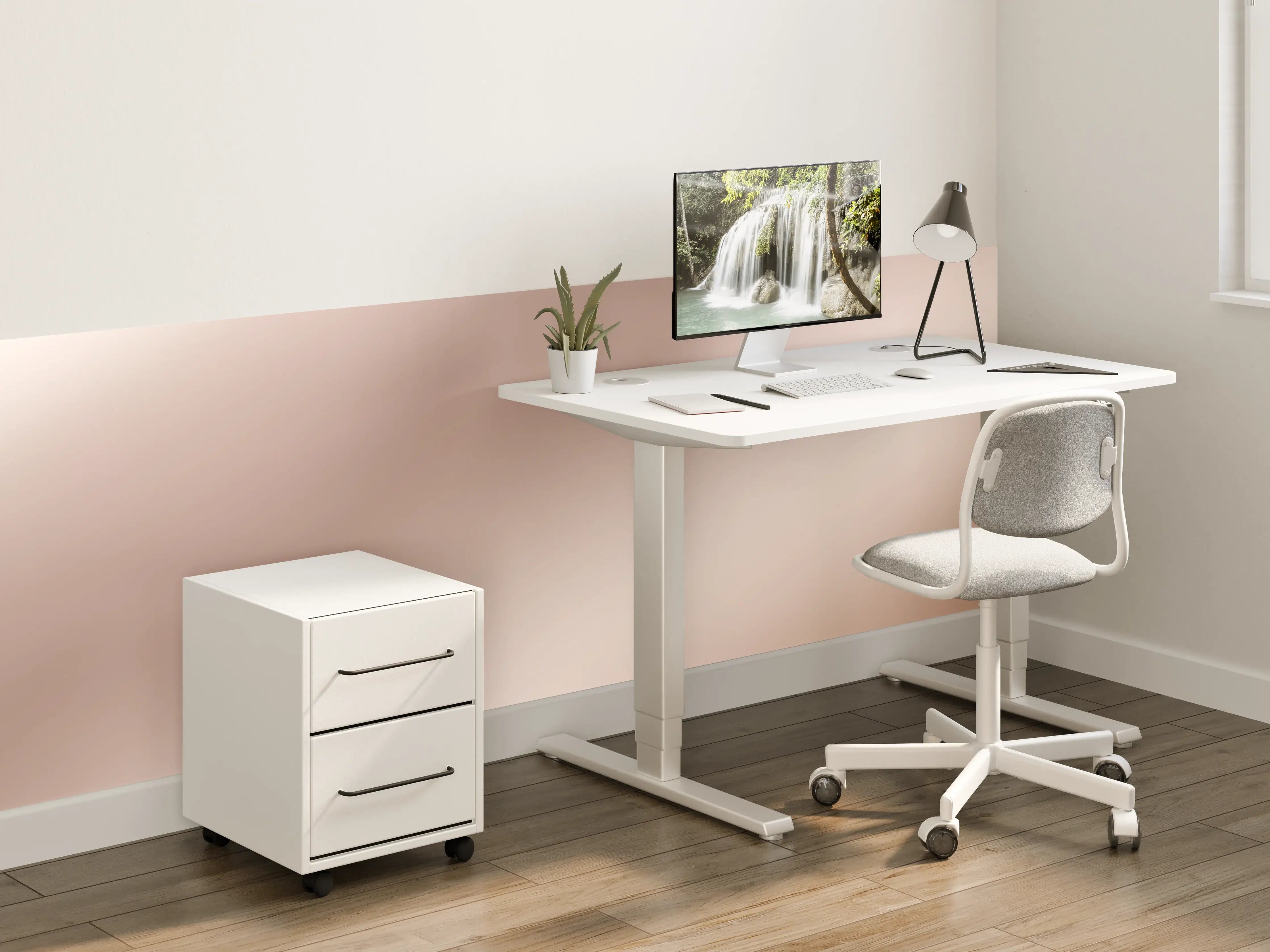 Kinderzimmer Wandgestaltung - Elegante Metallic-Bronze Wand