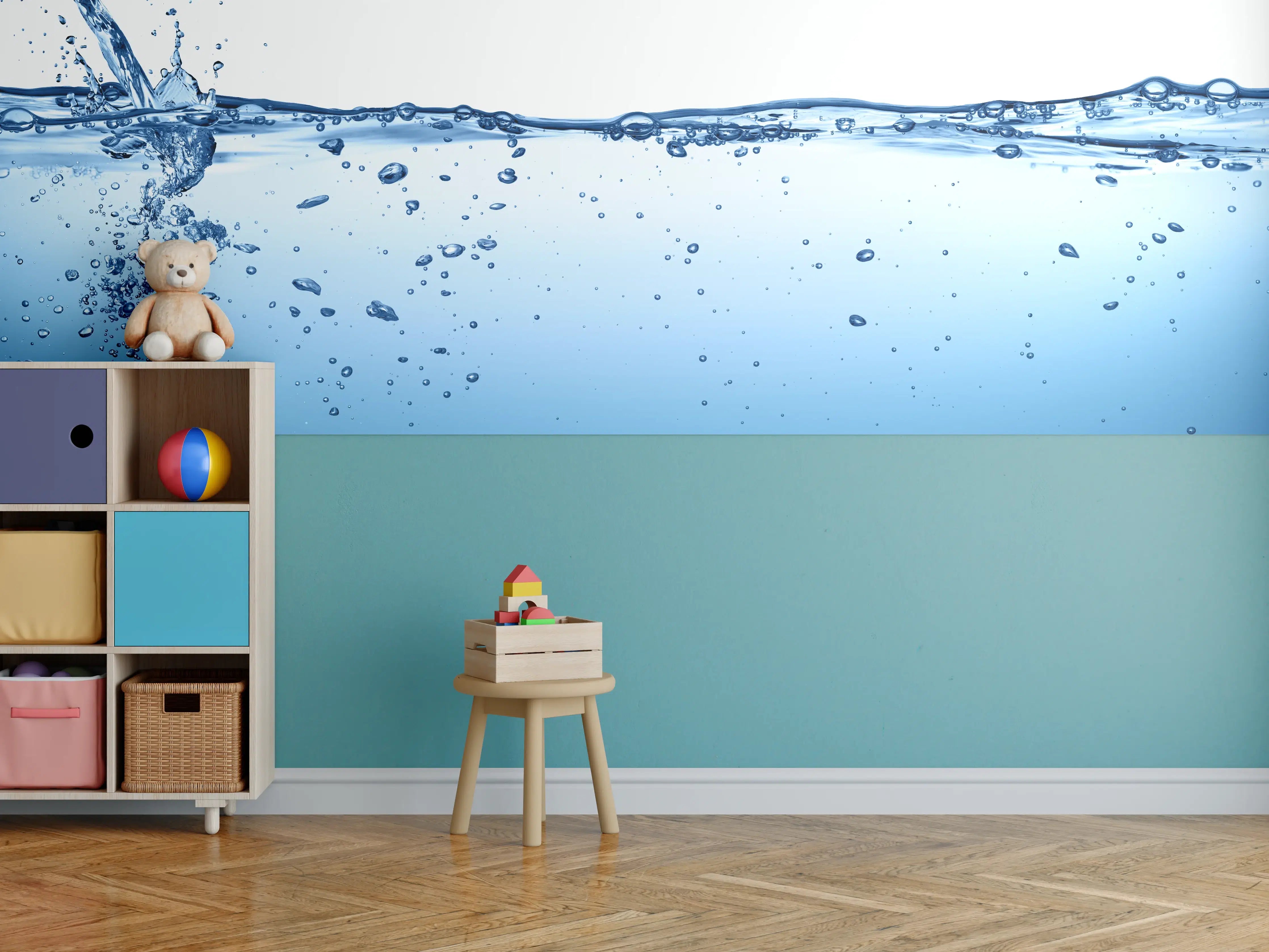 Kinderzimmer Wandgestaltung - Energie des Wassers