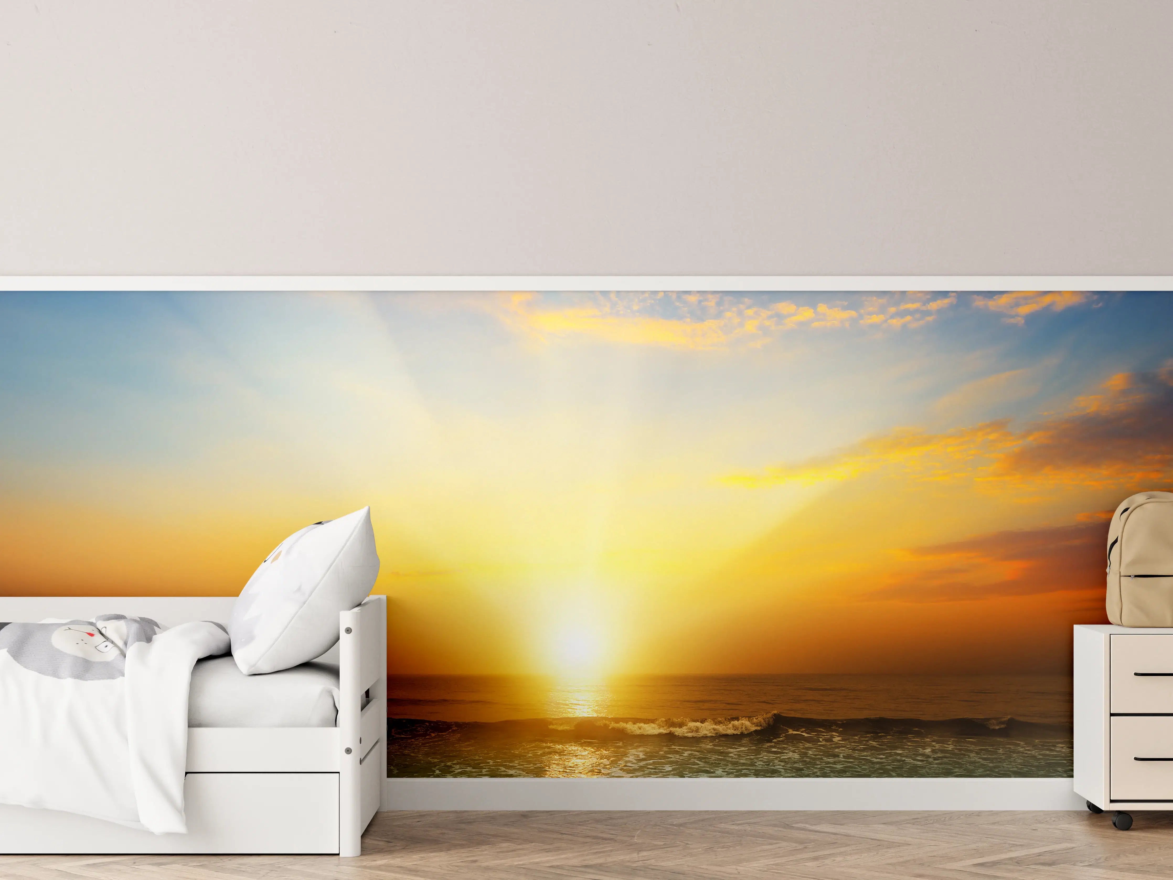 Kinderzimmer Wandgestaltung - Fantastischer Sonnenuntergang an Mexicos Pazifikküste