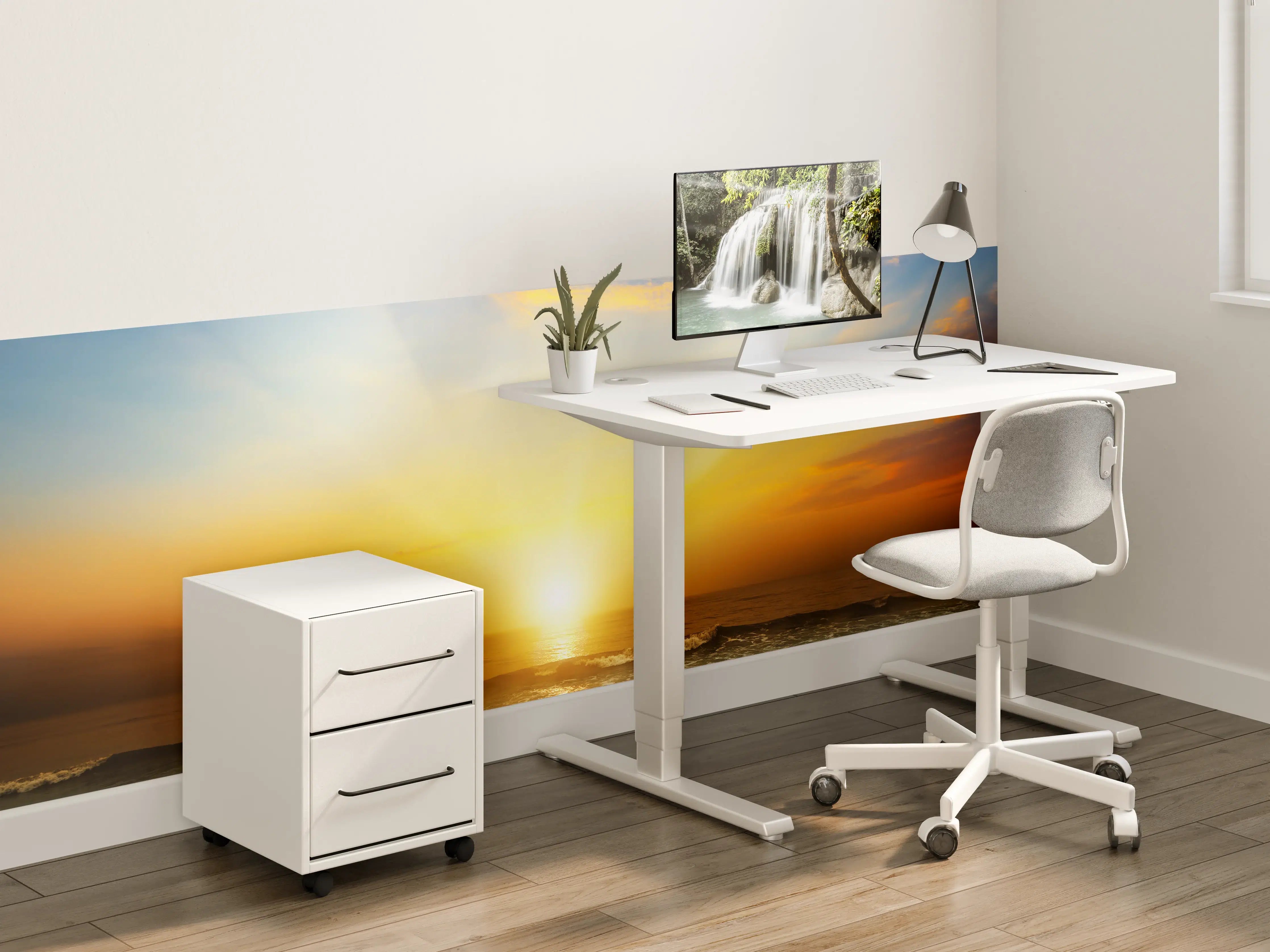 Kinderzimmer Wandgestaltung - Fantastischer Sonnenuntergang an Mexicos Pazifikküste