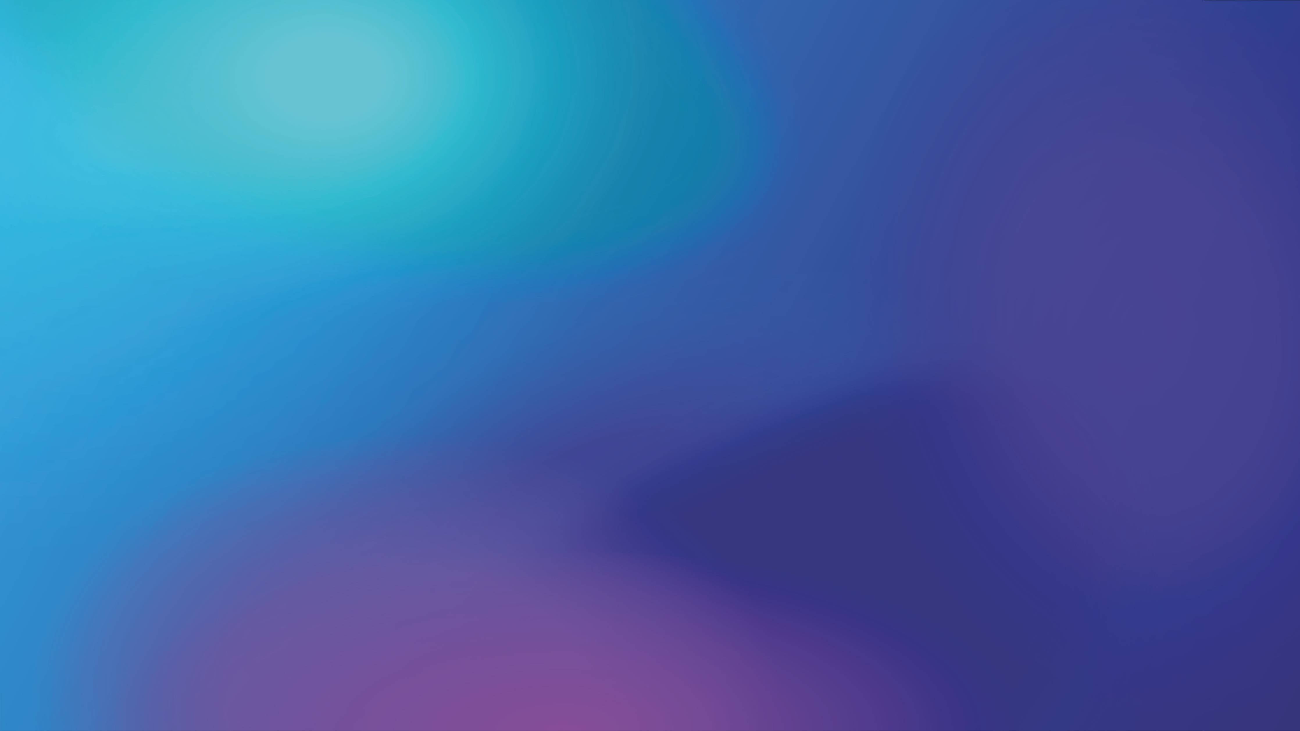 Kinderzimmer Wandgestaltung-Farbverlauf in Blau-Lila