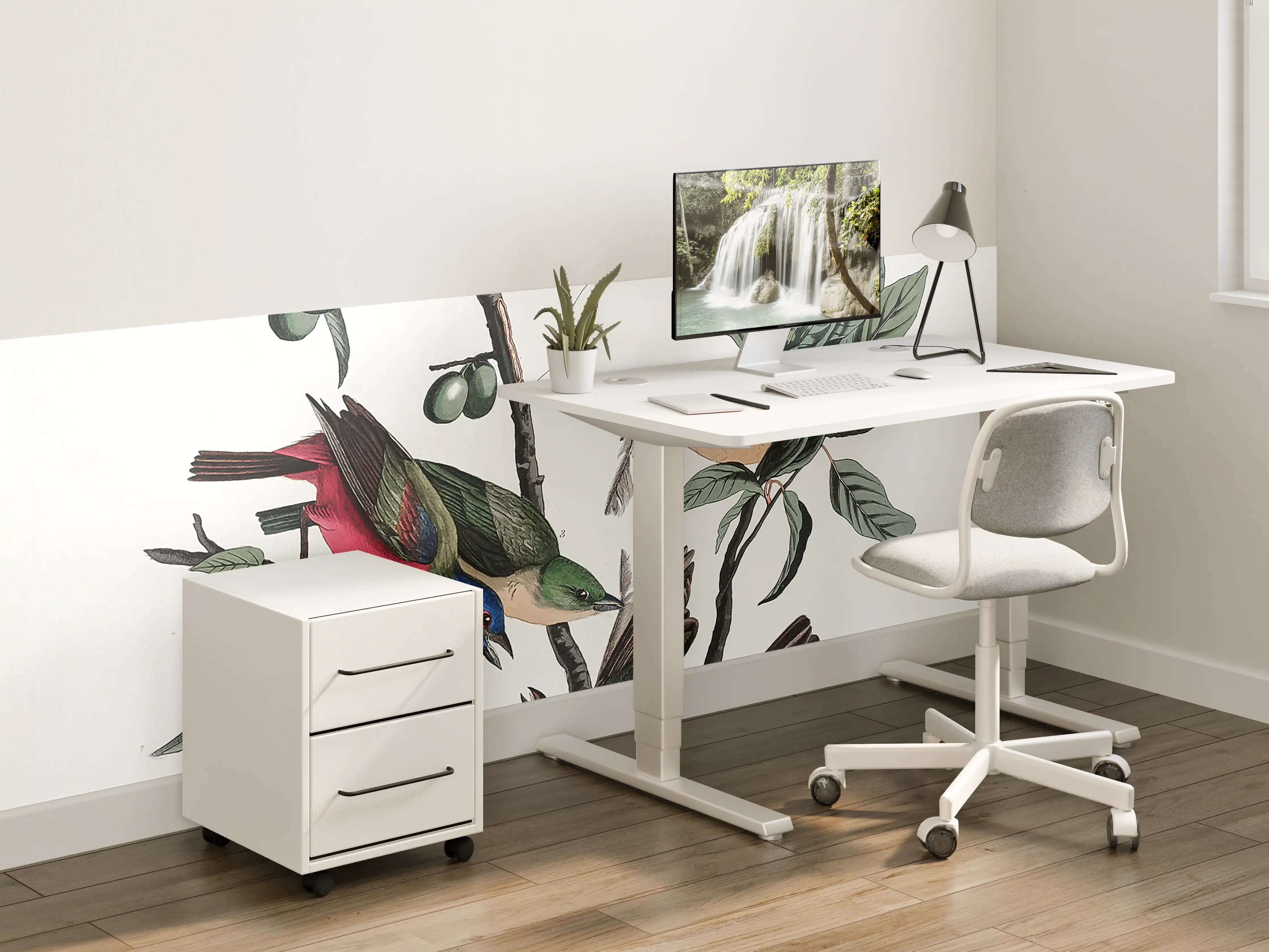 Kinderzimmer Wandgestaltung - Fink Portrait - John James Audubon