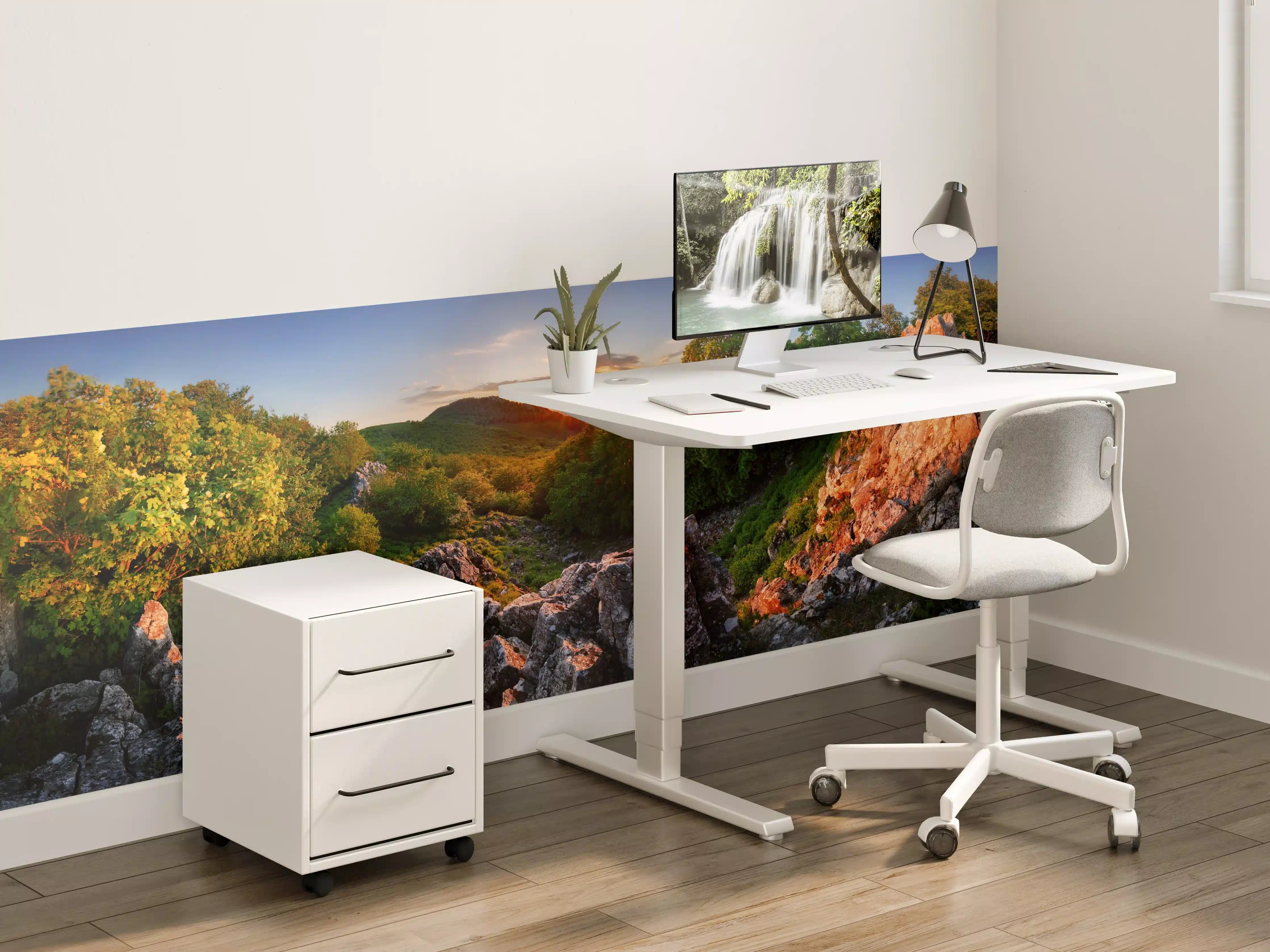 Kinderzimmer Wandgestaltung - Freie Waldnaturlandschaft in der Slowakei