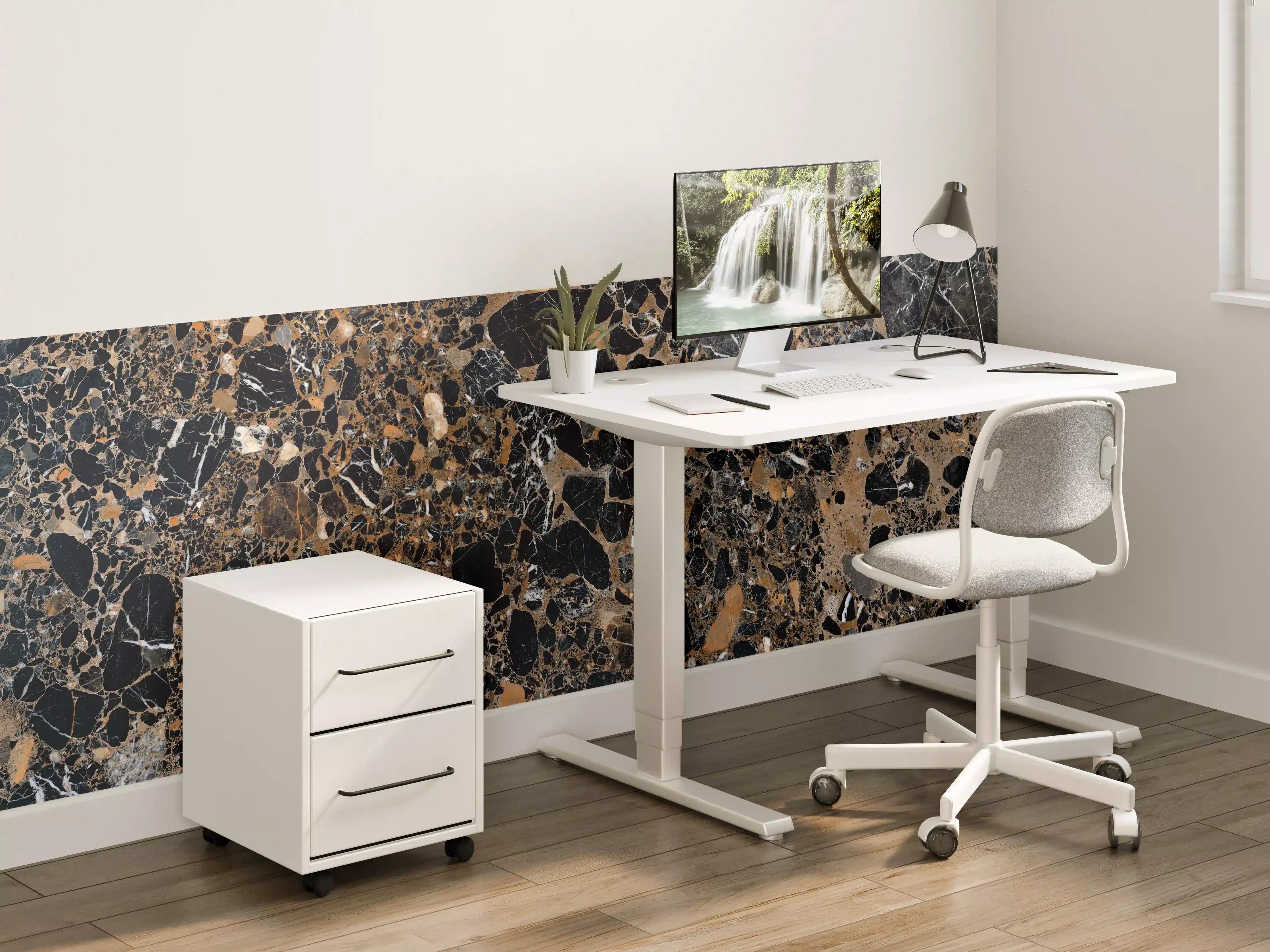 Kinderzimmer Wandgestaltung - Granit luxus Textur