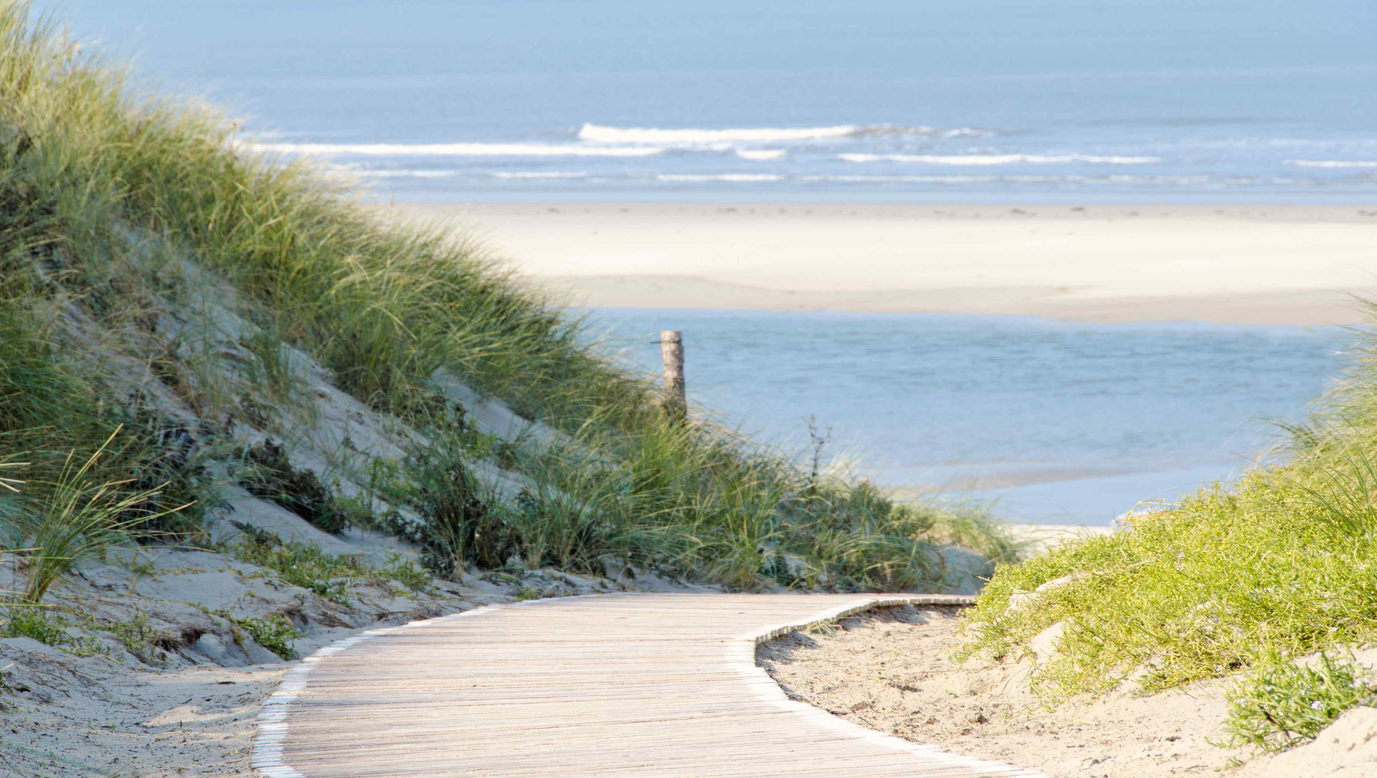 Kinderzimmer Wandgestaltung-Graue Dünen am Meer