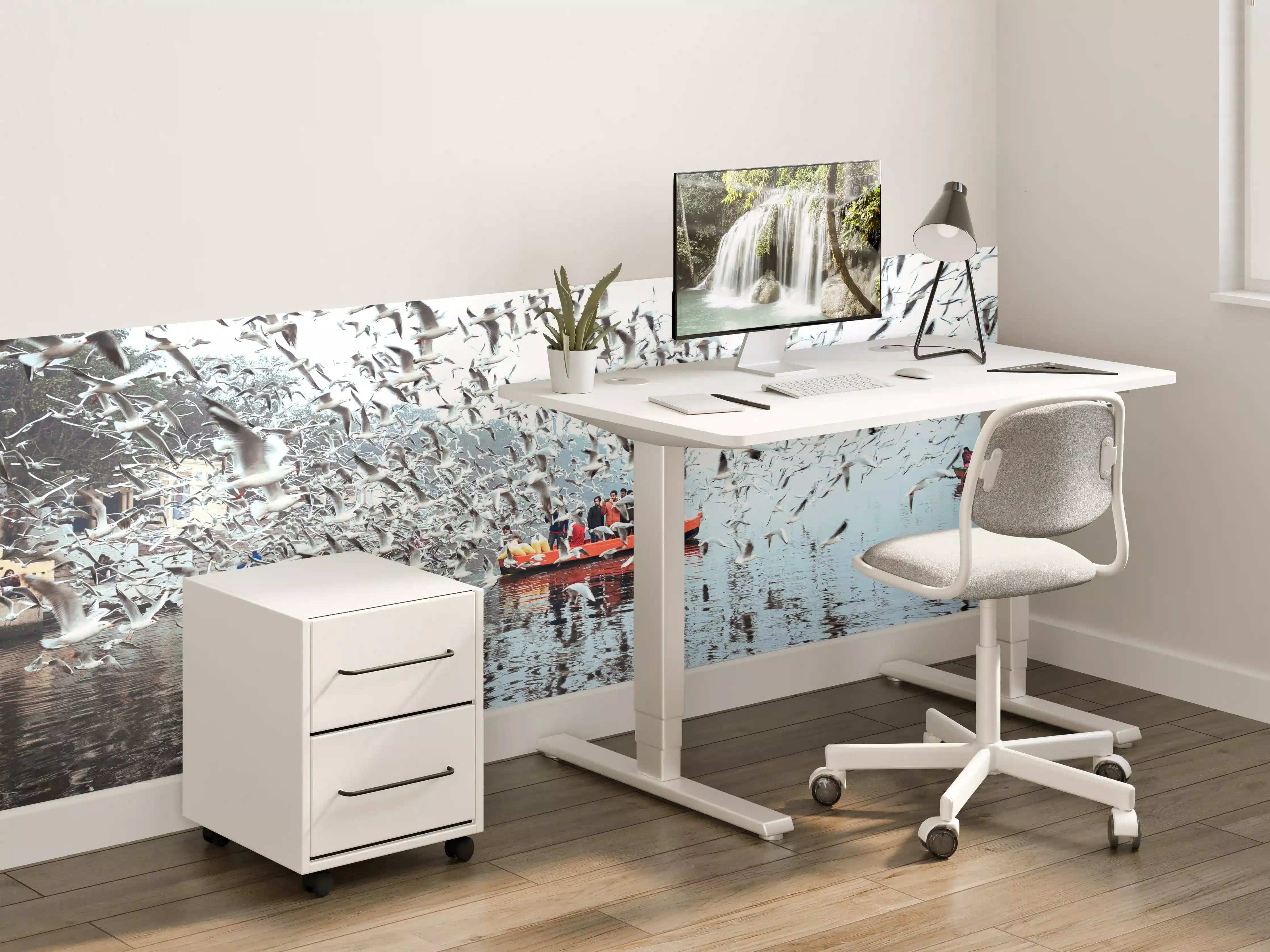 Kinderzimmer Wandgestaltung - Grauwege Flugspur