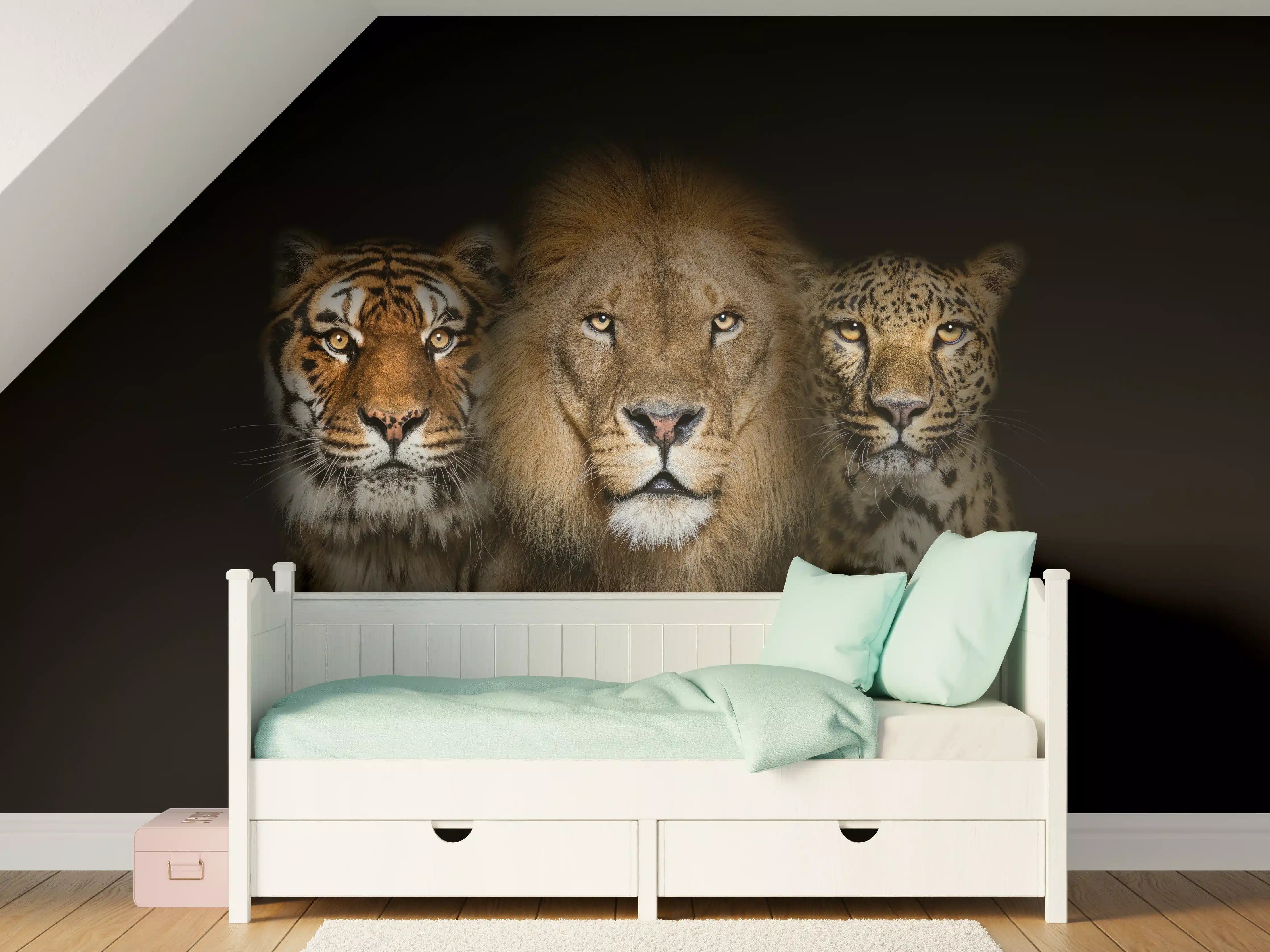 Kinderzimmer Wandgestaltung - Großkatzen